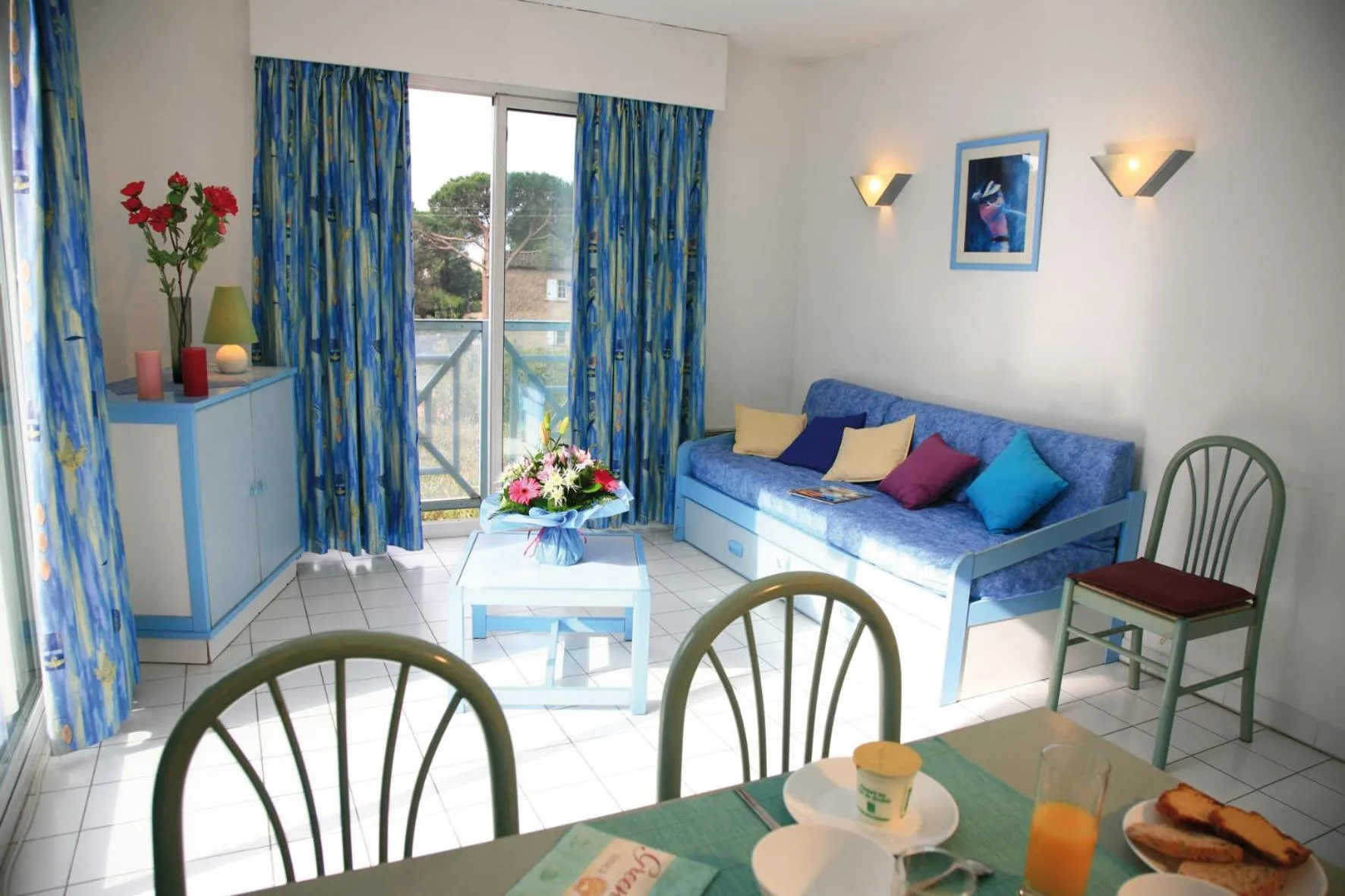 Living room in Lagrange Vacances Le Domaine des Grands Pins