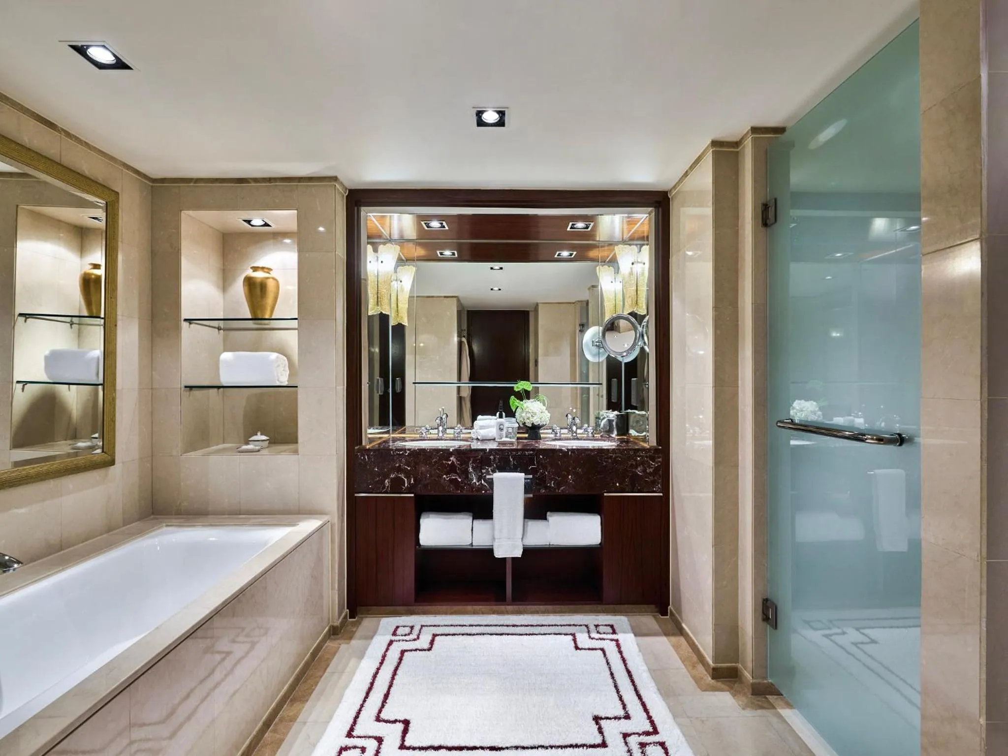 Bathroom in The Portman Ritz-Carlton Shanghai