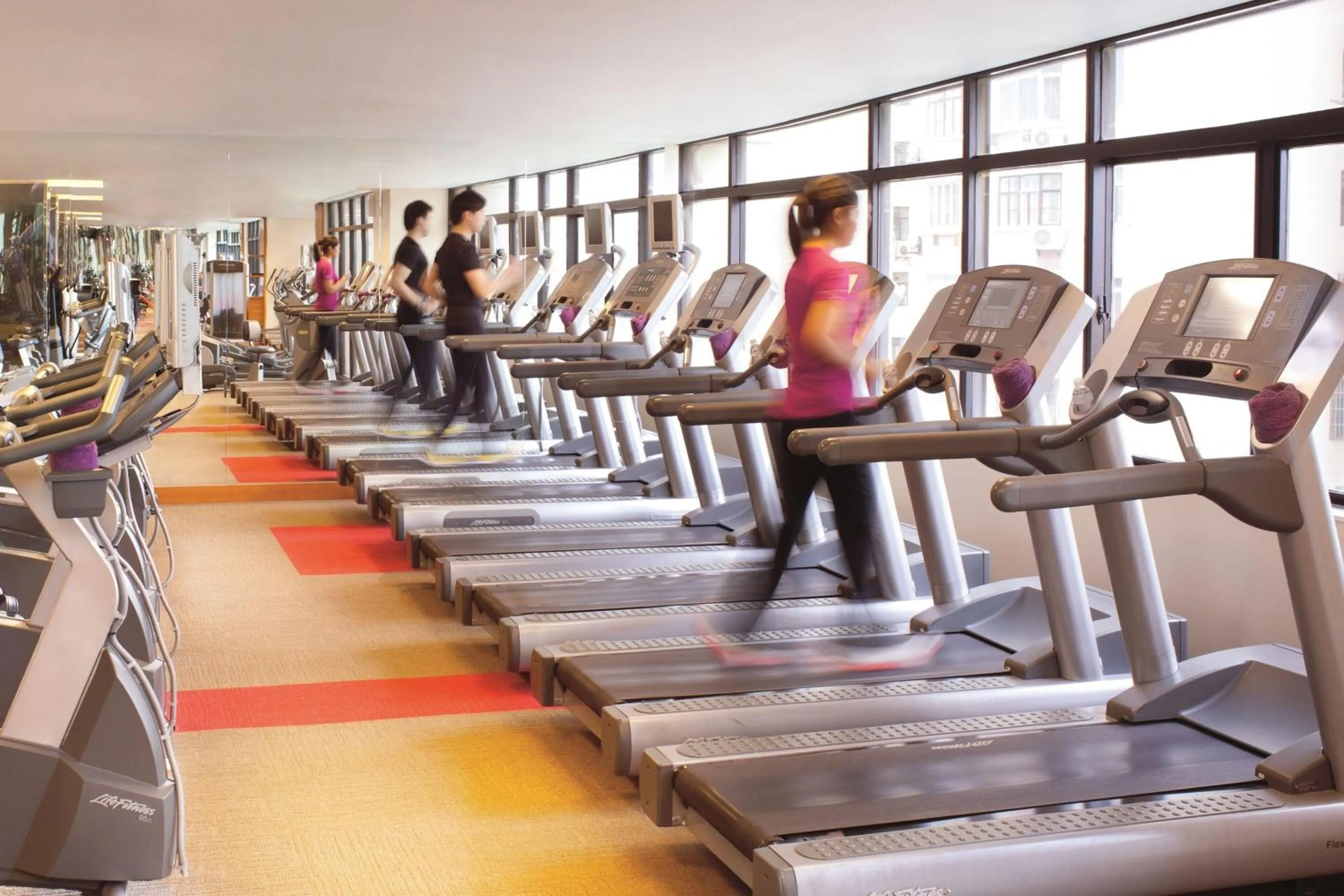 Fitness centre/facilities in The Portman Ritz-Carlton Shanghai