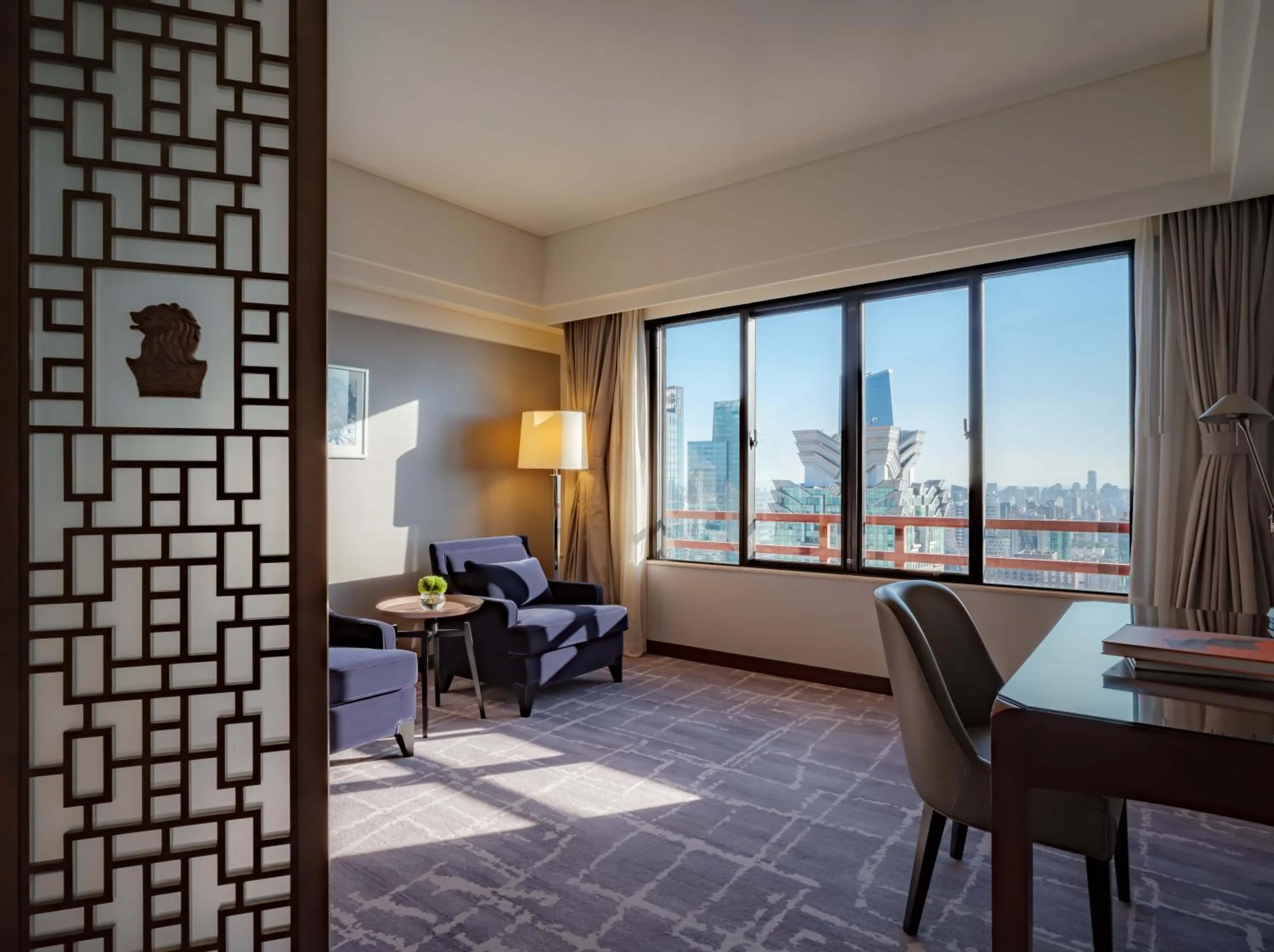 Seating area in The Portman Ritz-Carlton Shanghai