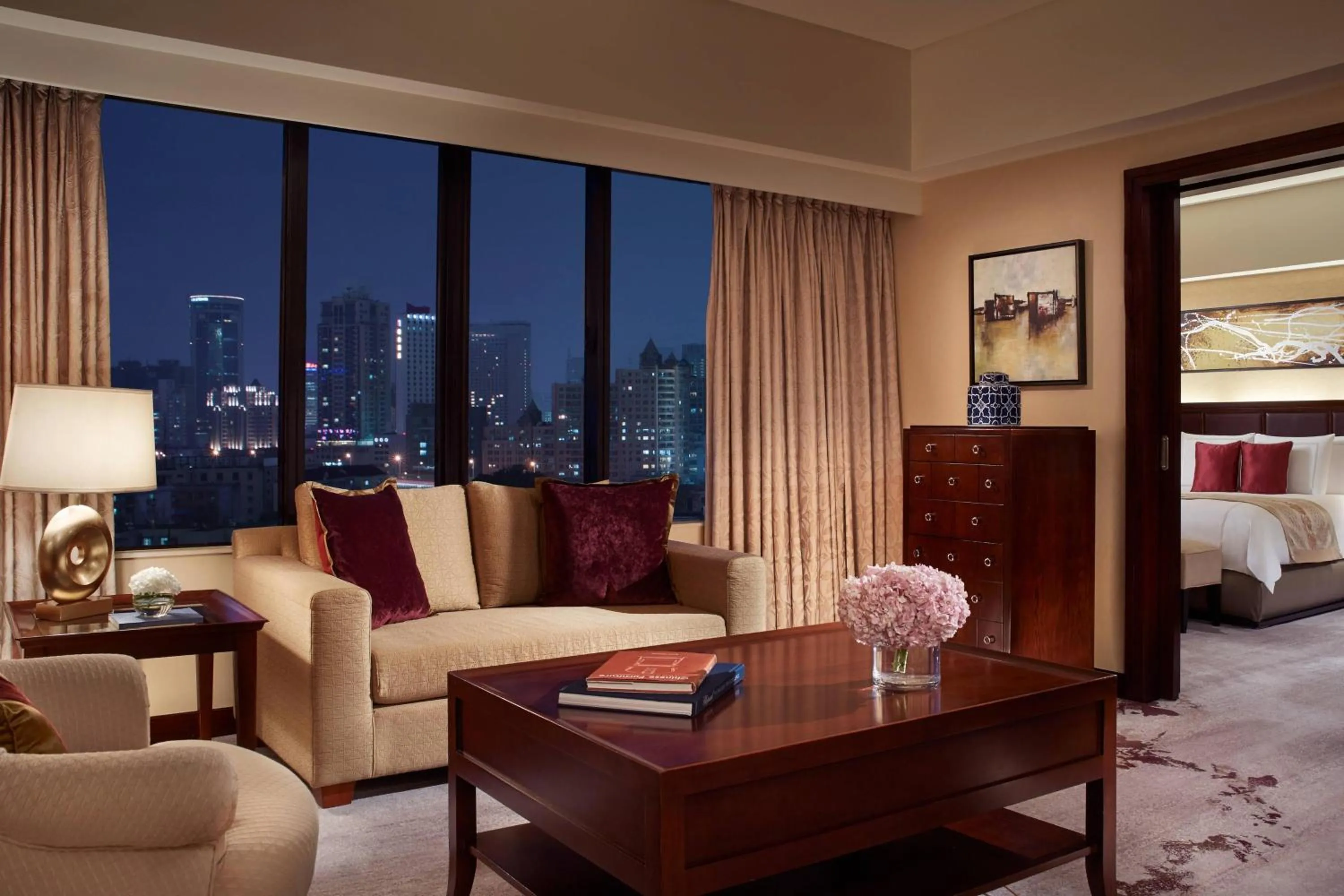 Bedroom, Bed in The Portman Ritz-Carlton Shanghai