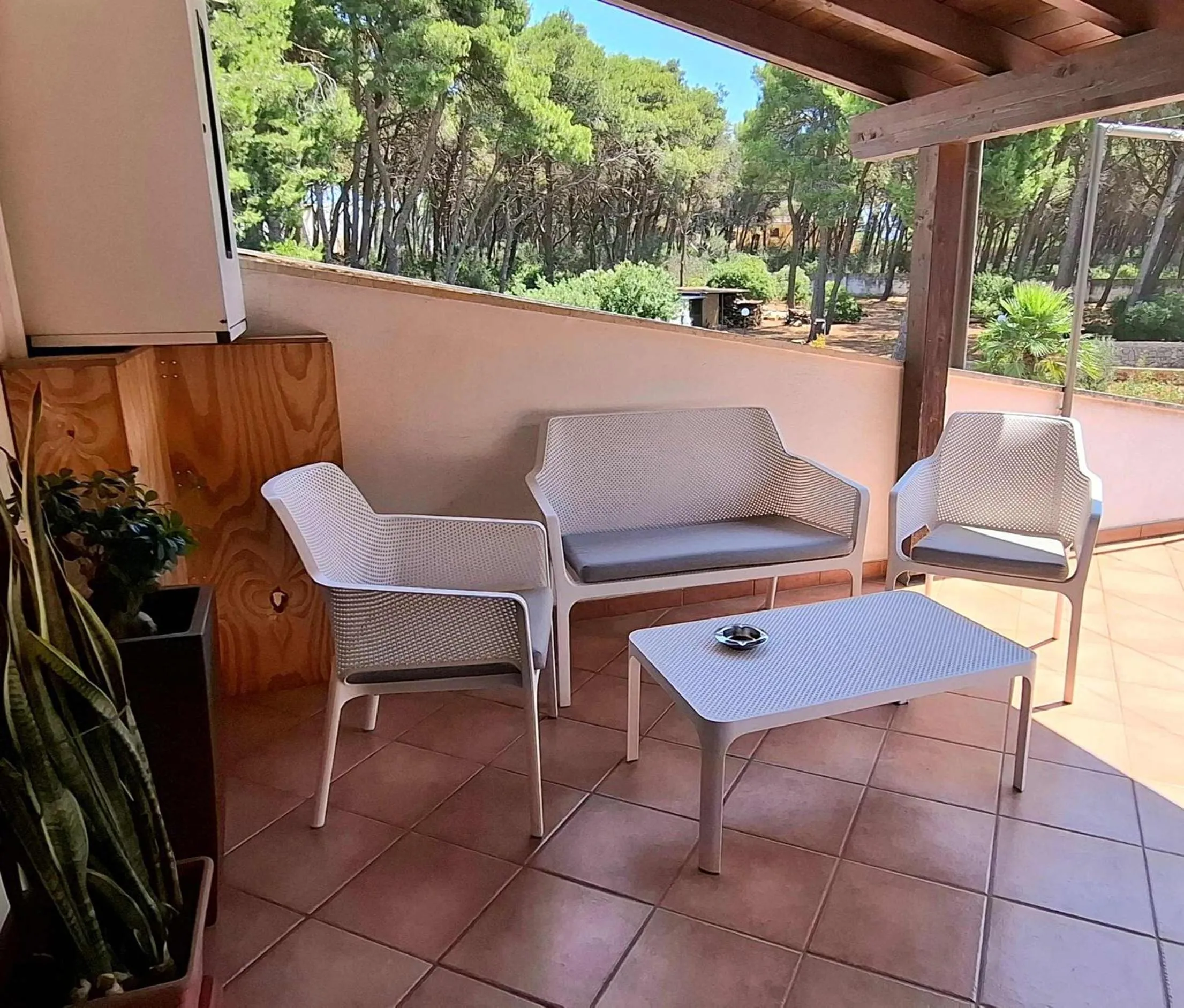 Patio in B&B Solepineta