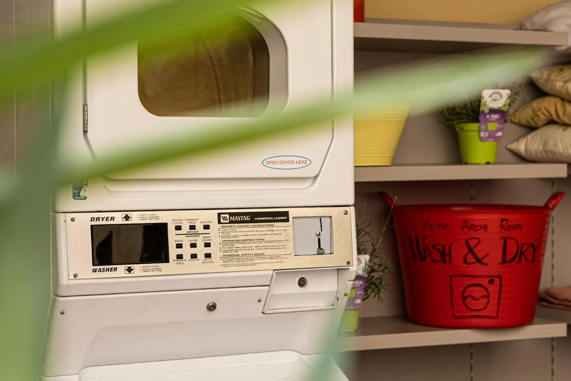 laundry in Hostel Archi Rossi