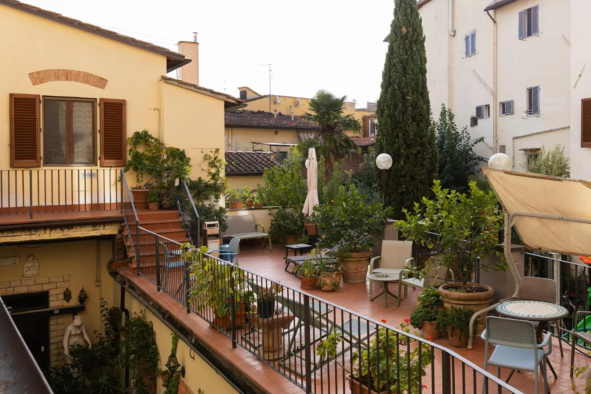 Balcony/Terrace in Hostel Archi Rossi
