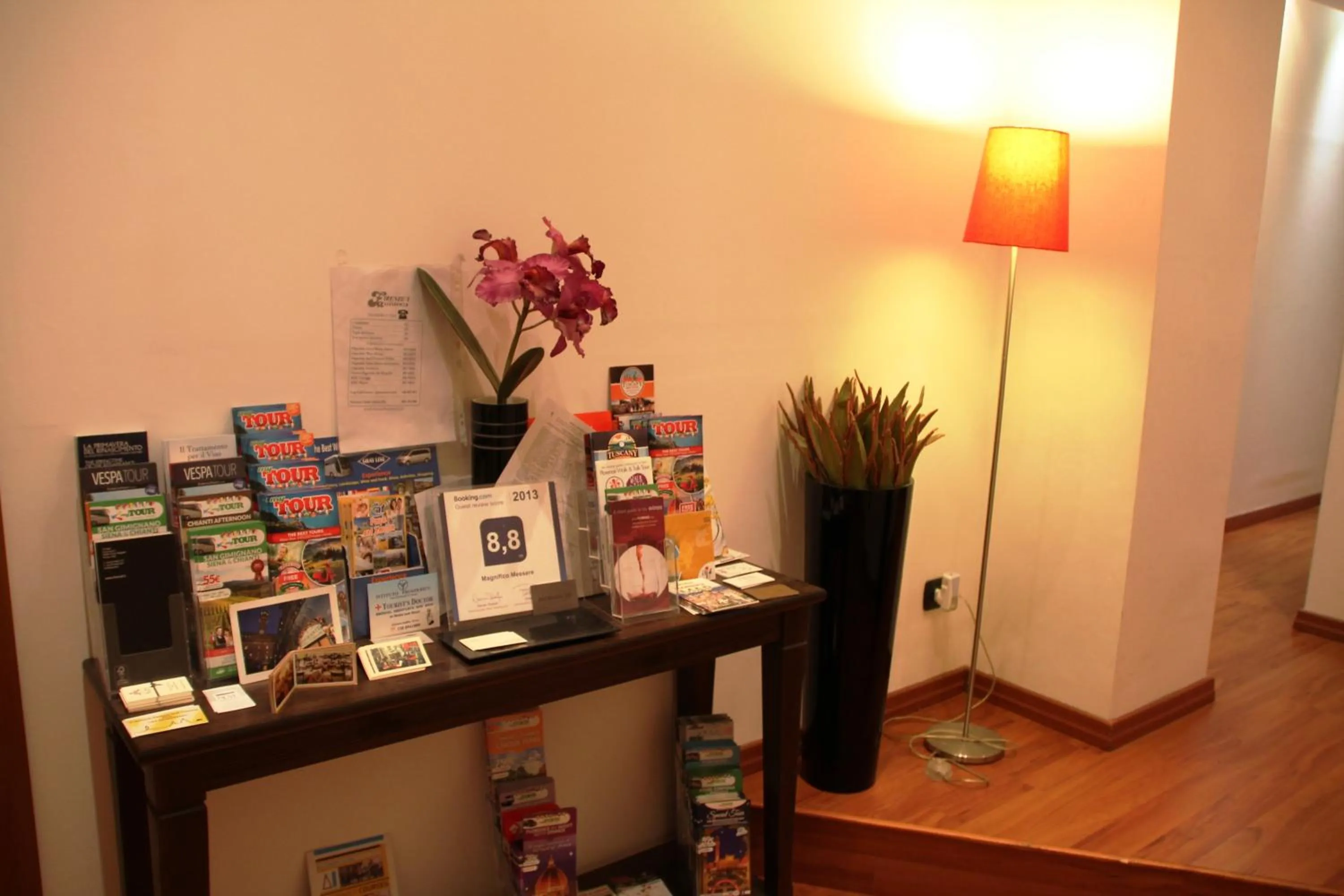 Lobby or reception in B&B Magnifico Messere