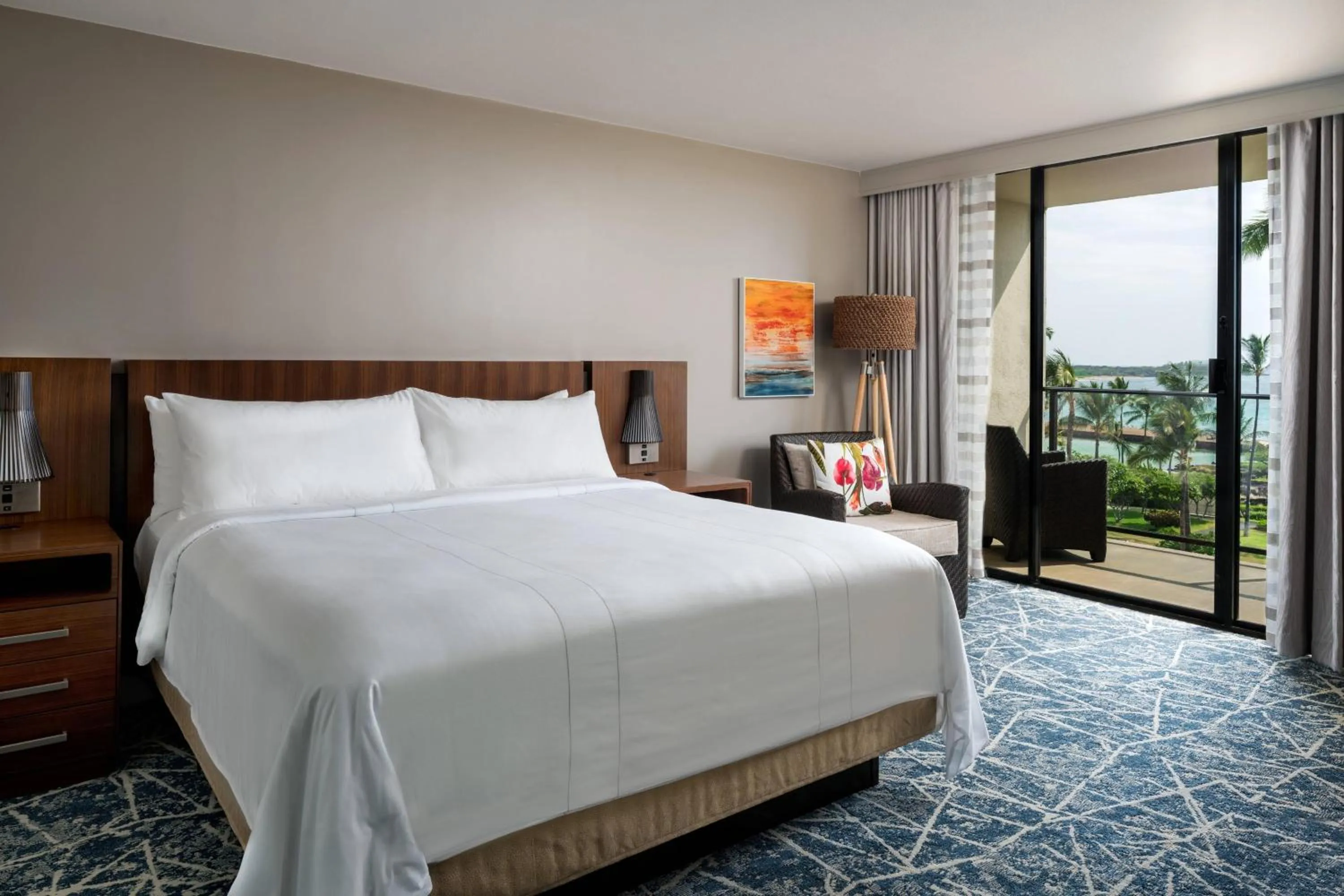 Bedroom, Bed in Waikoloa Beach Marriott Resort & Spa