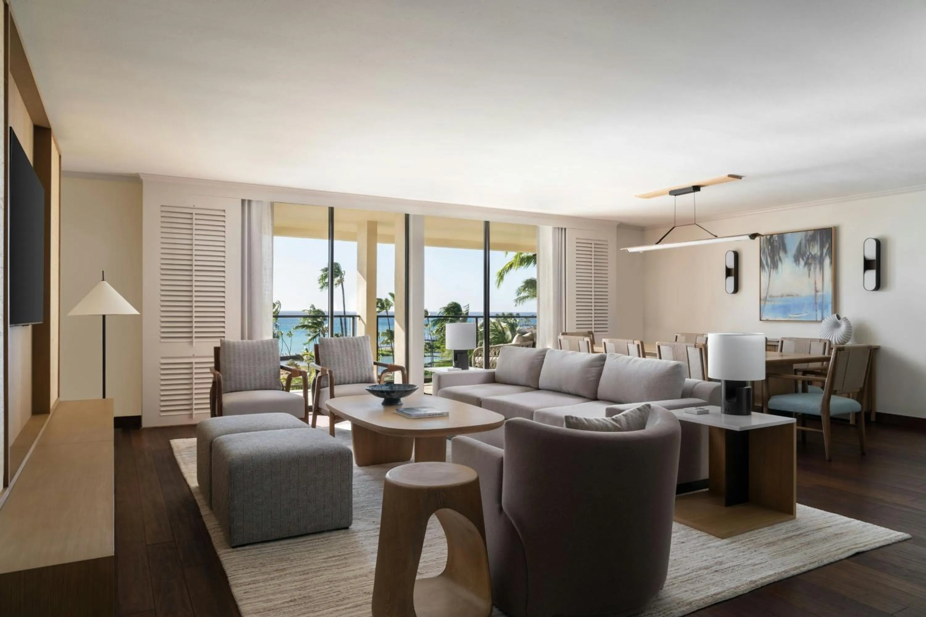 Living room in Waikoloa Beach Marriott Resort & Spa