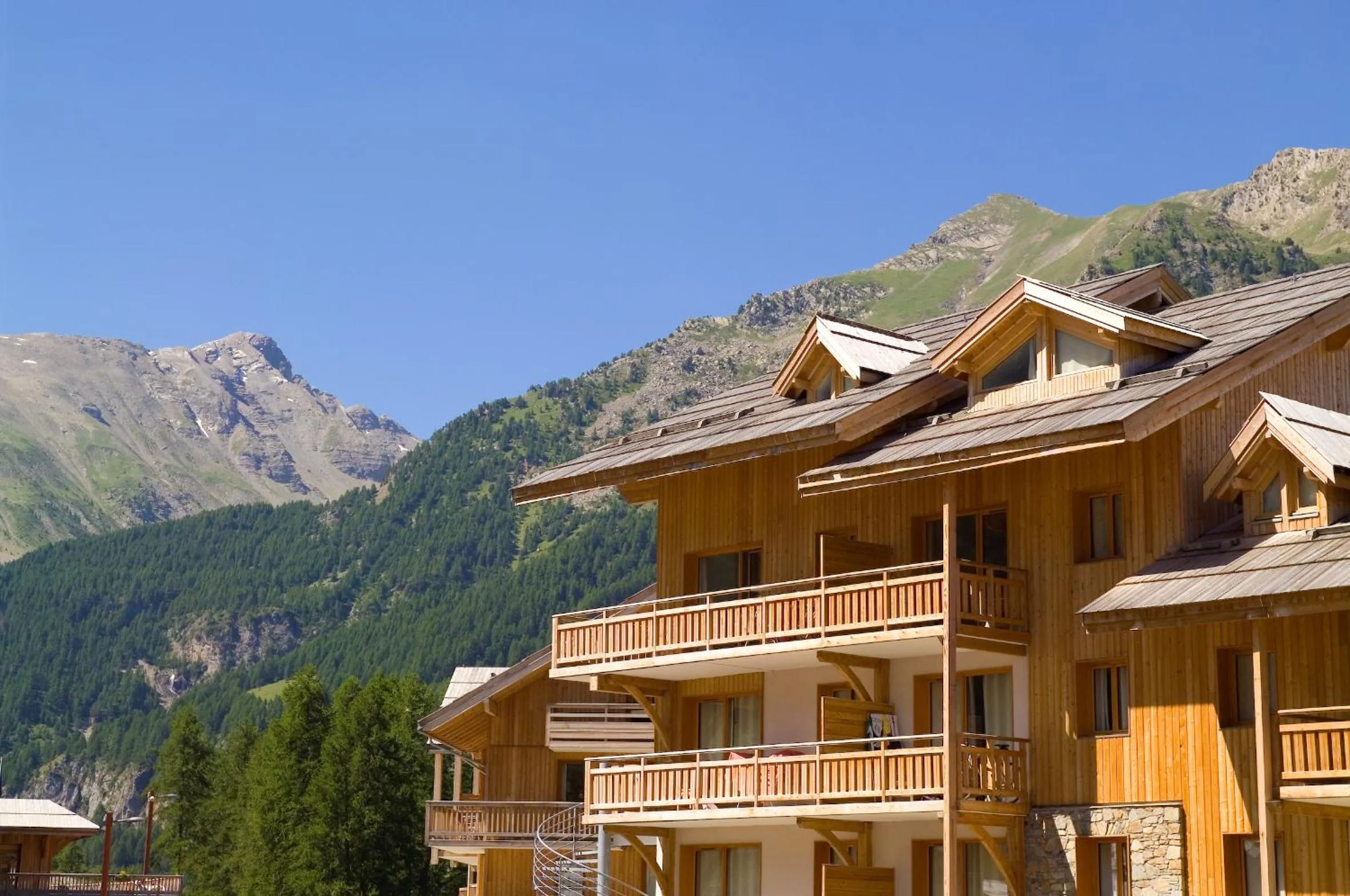 Mountain view in Madame Vacances Les Balcons Des Airelles