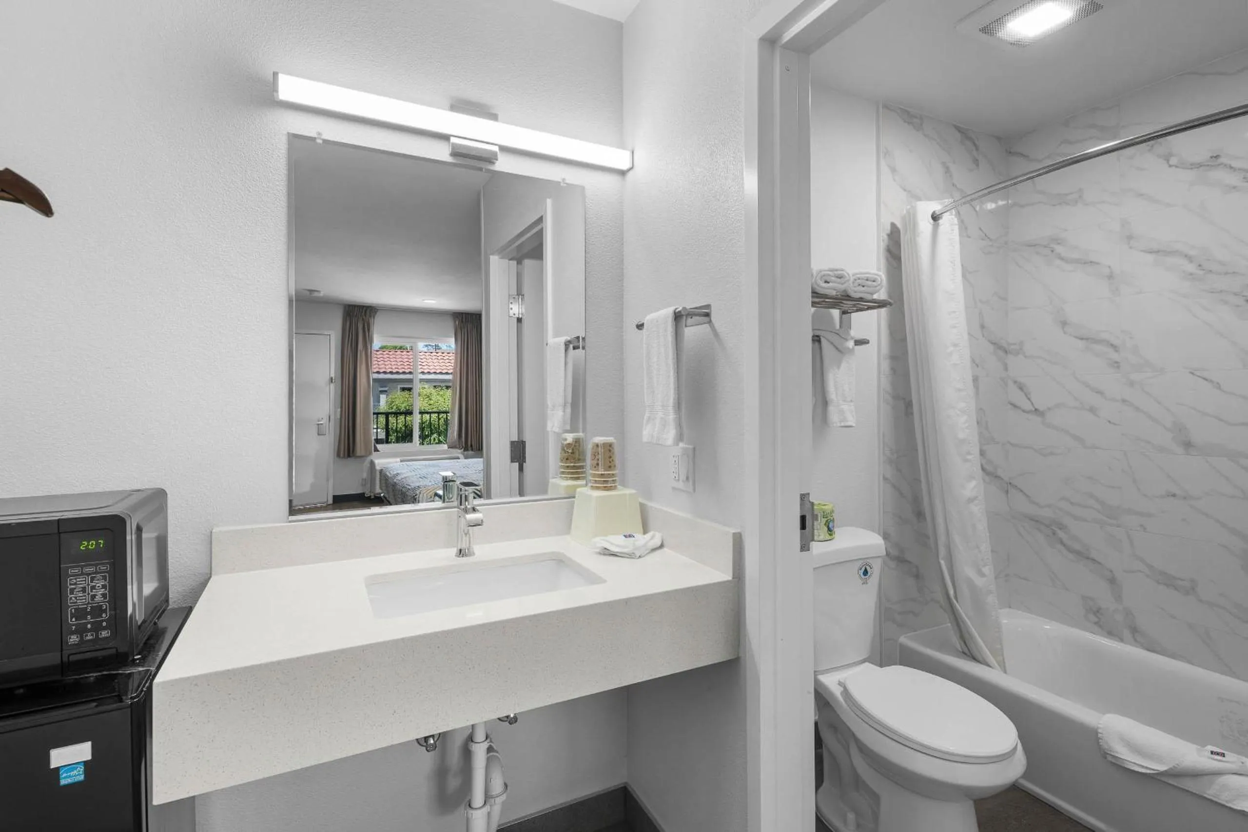 Bathroom in Motel 6-La Mesa, CA