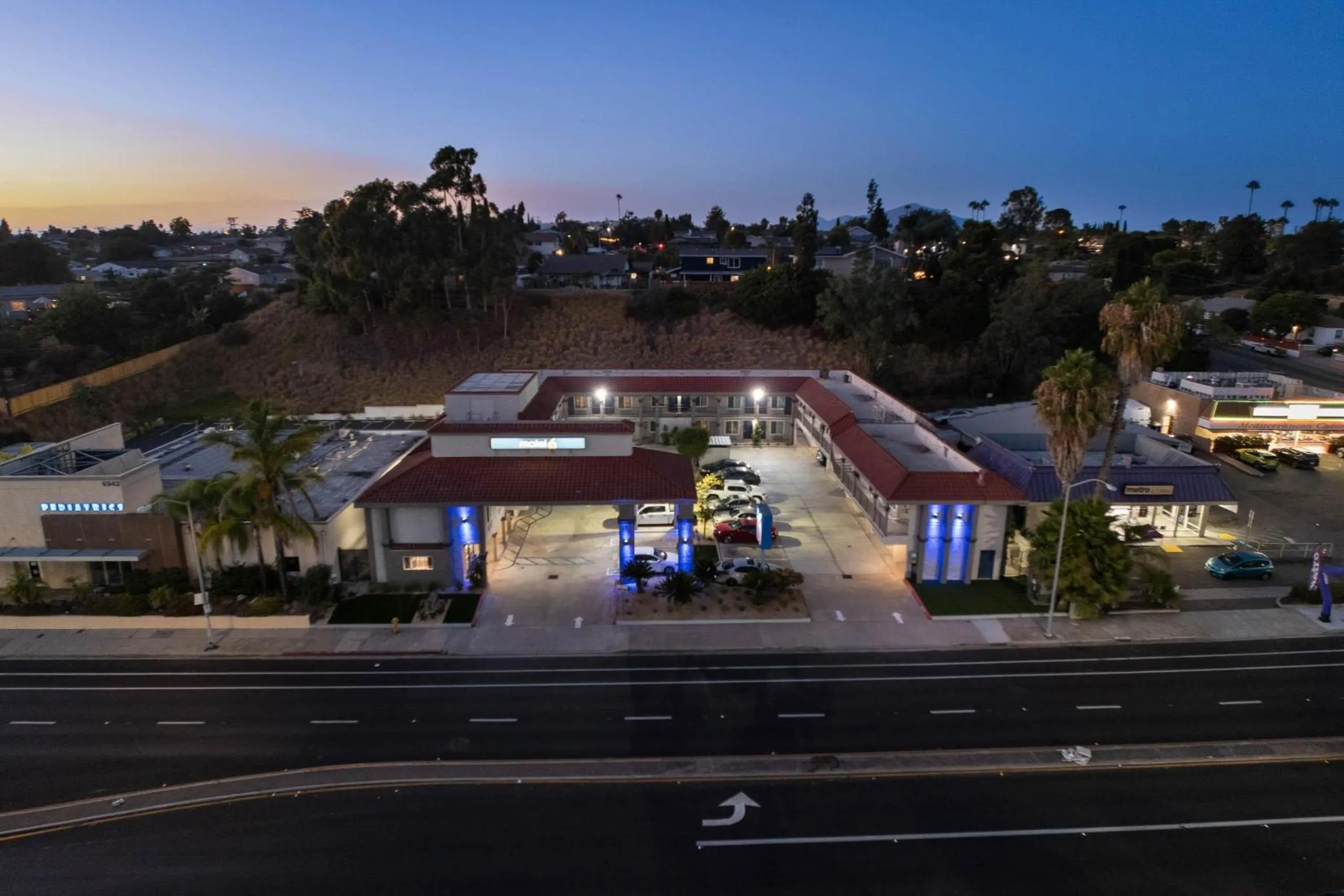 Property building in Motel 6-La Mesa, CA