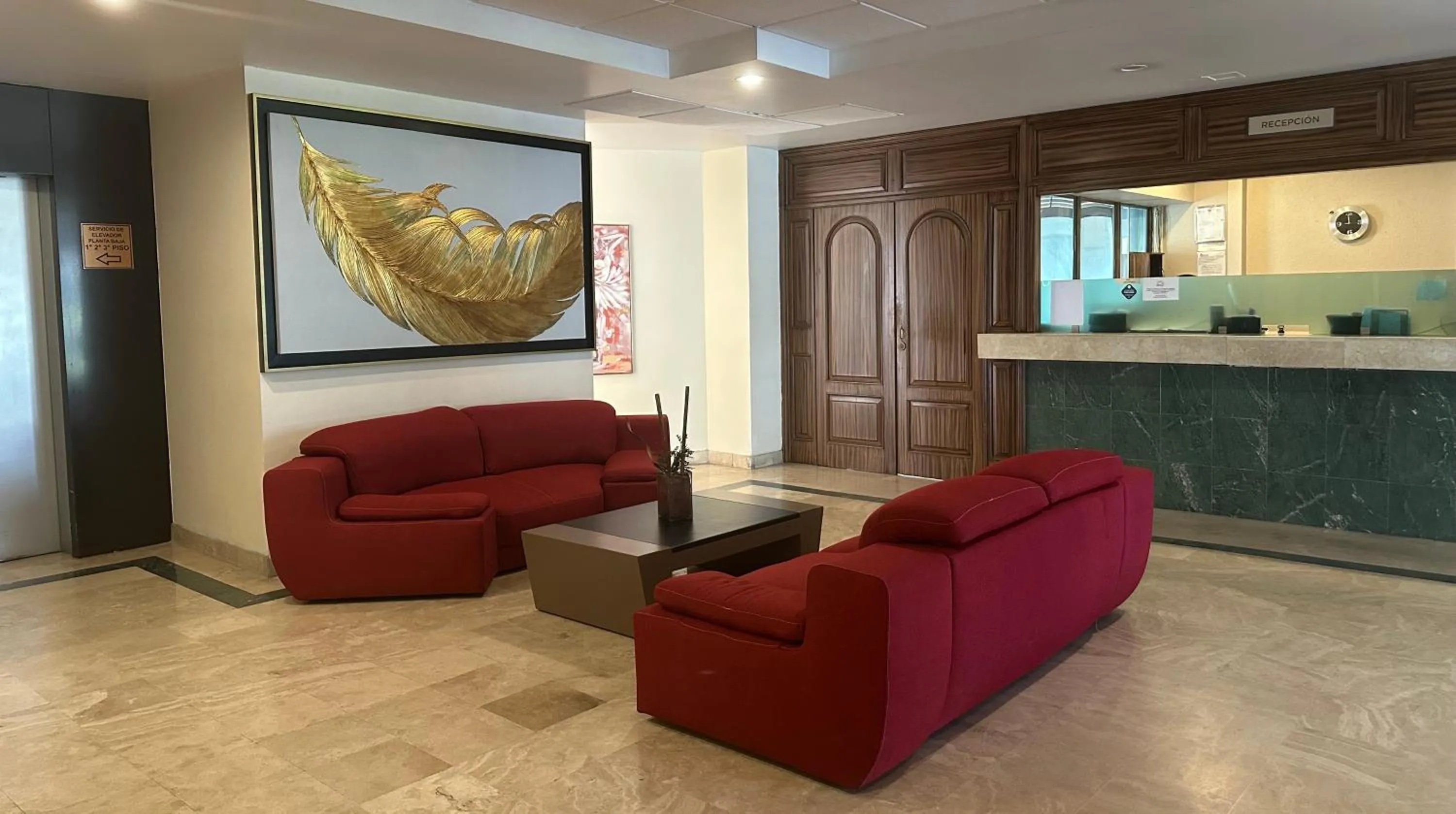 Lobby or reception in Hotel Real Del Sol - Zona Expo Industrial