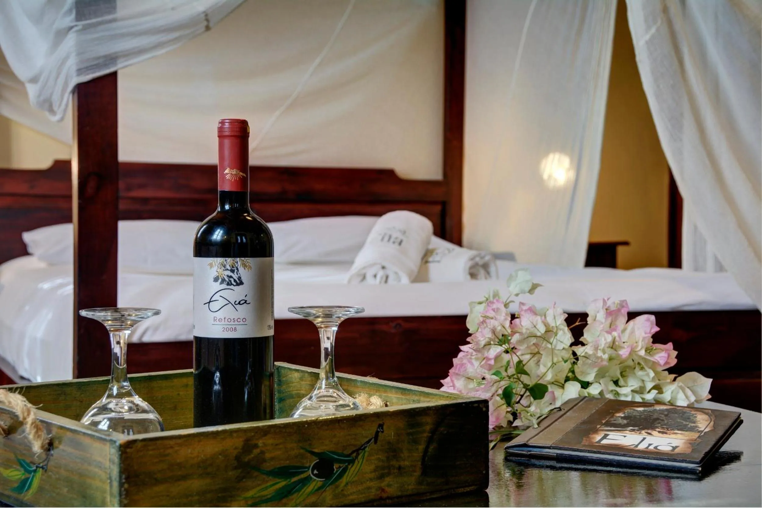 Drinks, Bed in Elia Hotel & Spa