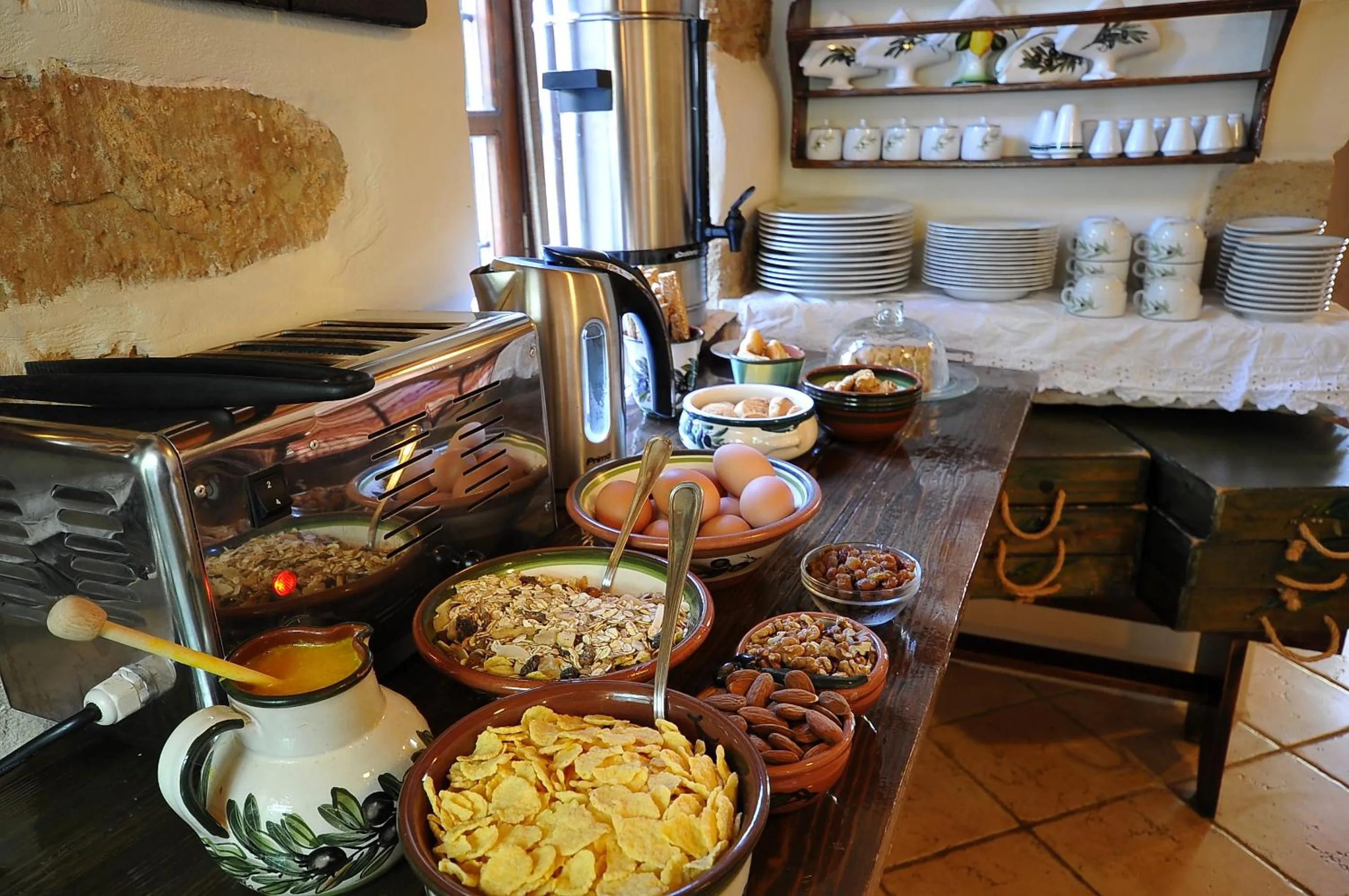 Buffet breakfast in Elia Hotel & Spa
