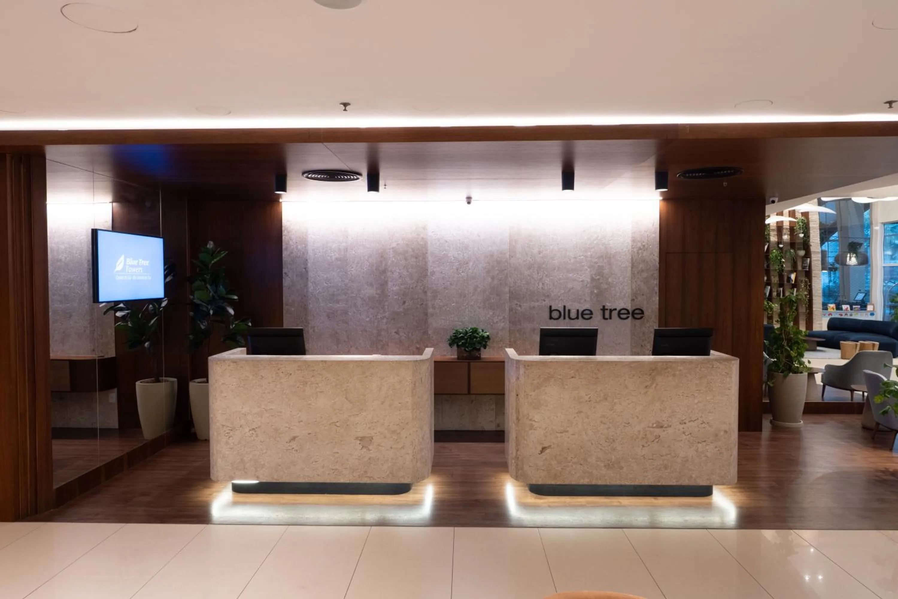 Lobby or reception in Blue Tree Towers Caxias do Sul