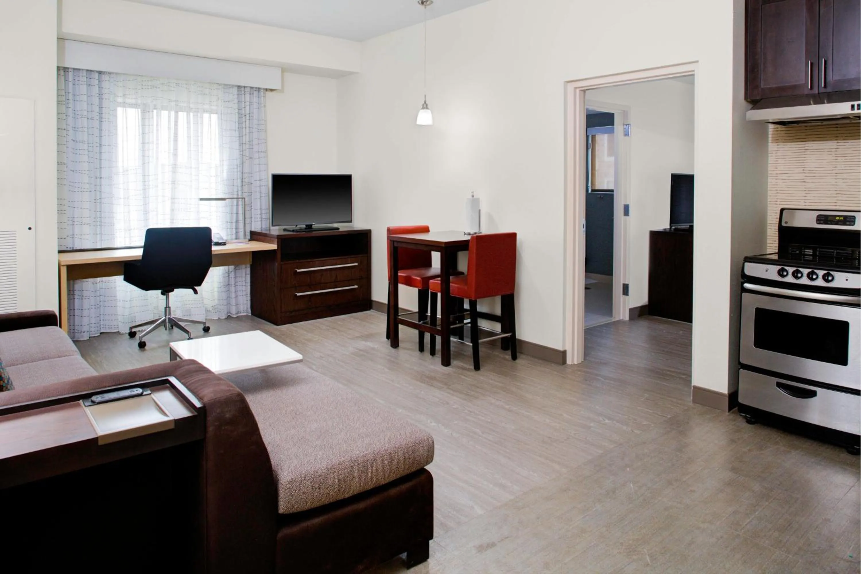 One-Bedroom King Suite with Sofa Bed - Hearing Accessible in Residence Inn by Marriott Dallas Allen/Fairview