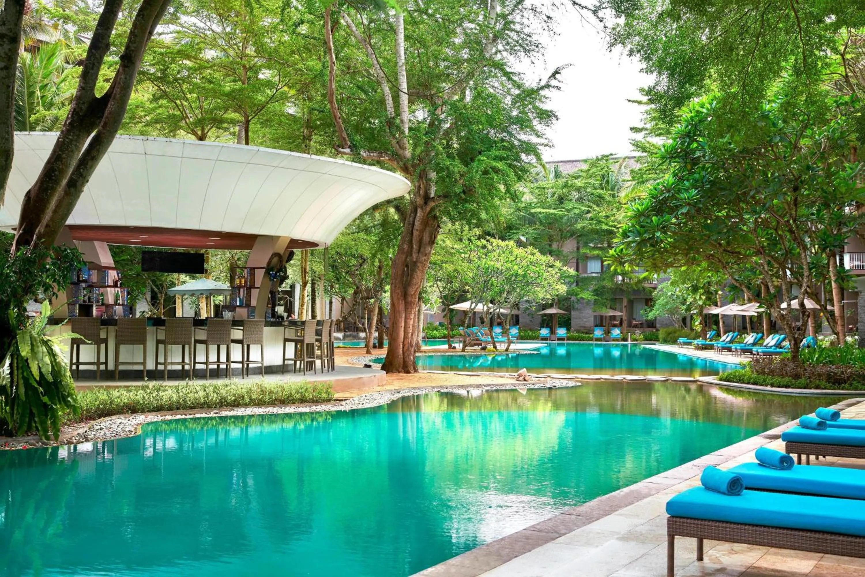 Swimming pool in Marriott’s Bali Nusa Dua Gardens