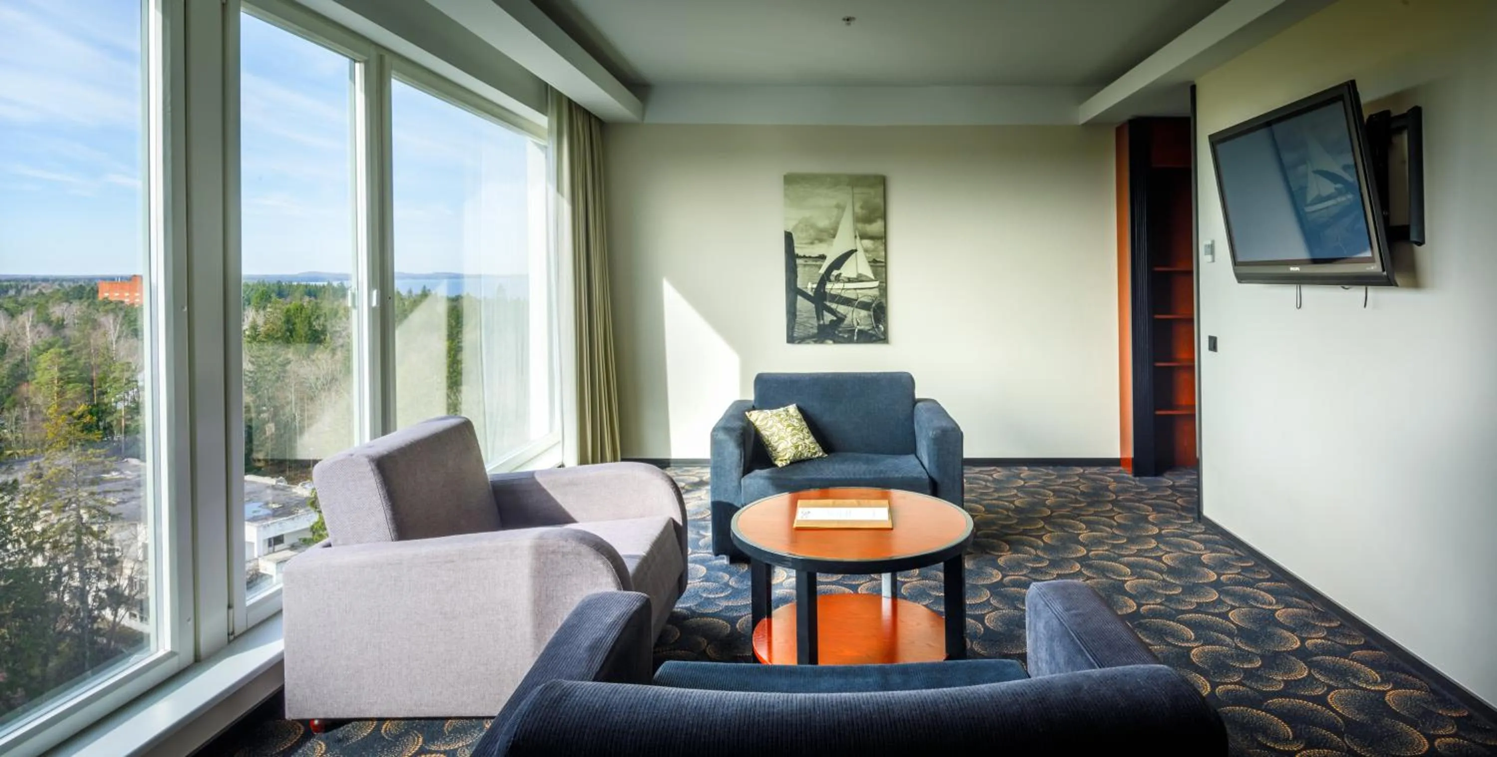 Living room in Meresuu Spa & Hotel