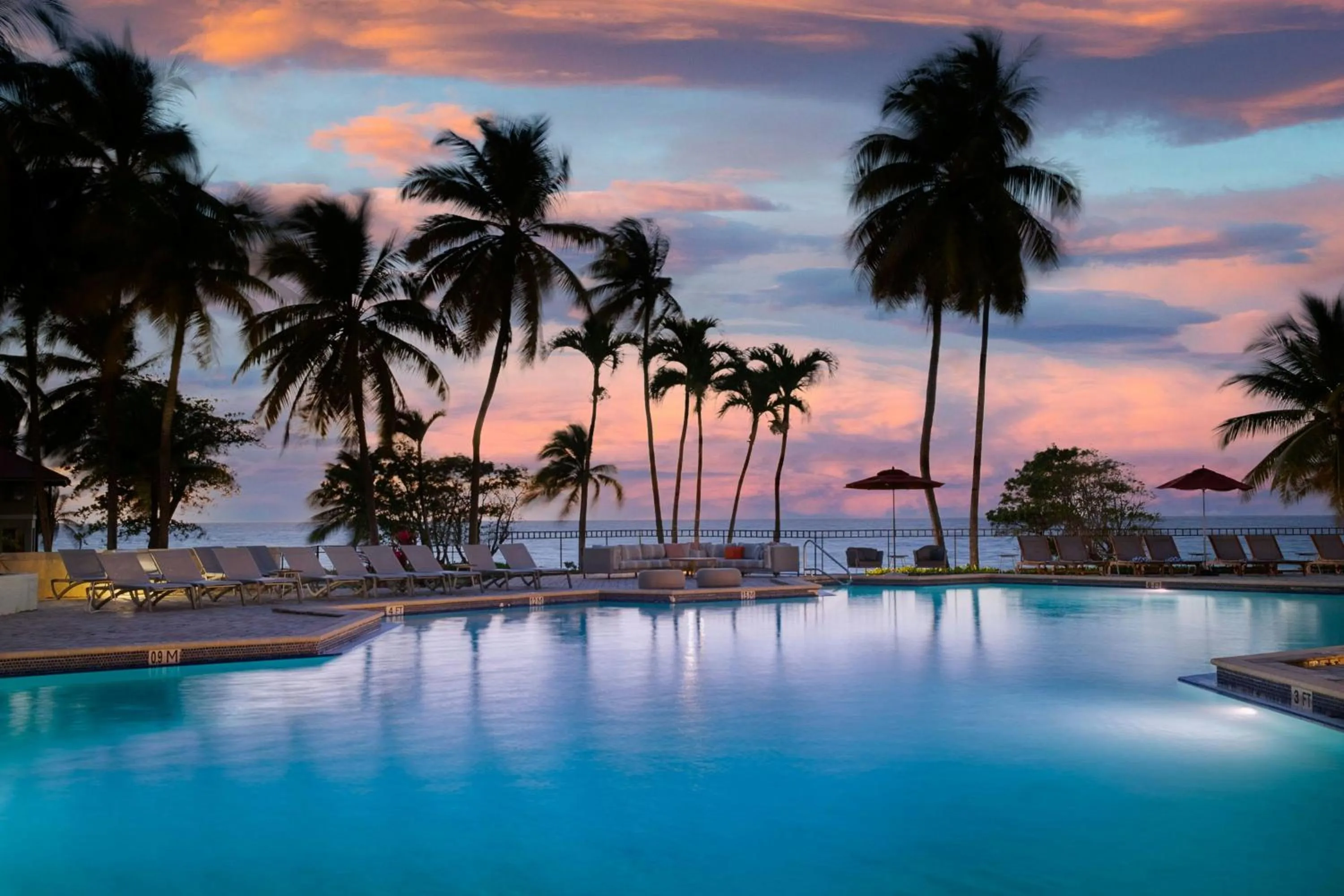 Swimming pool in Carambola Beach Resort St. Croix, US Virgin Islands