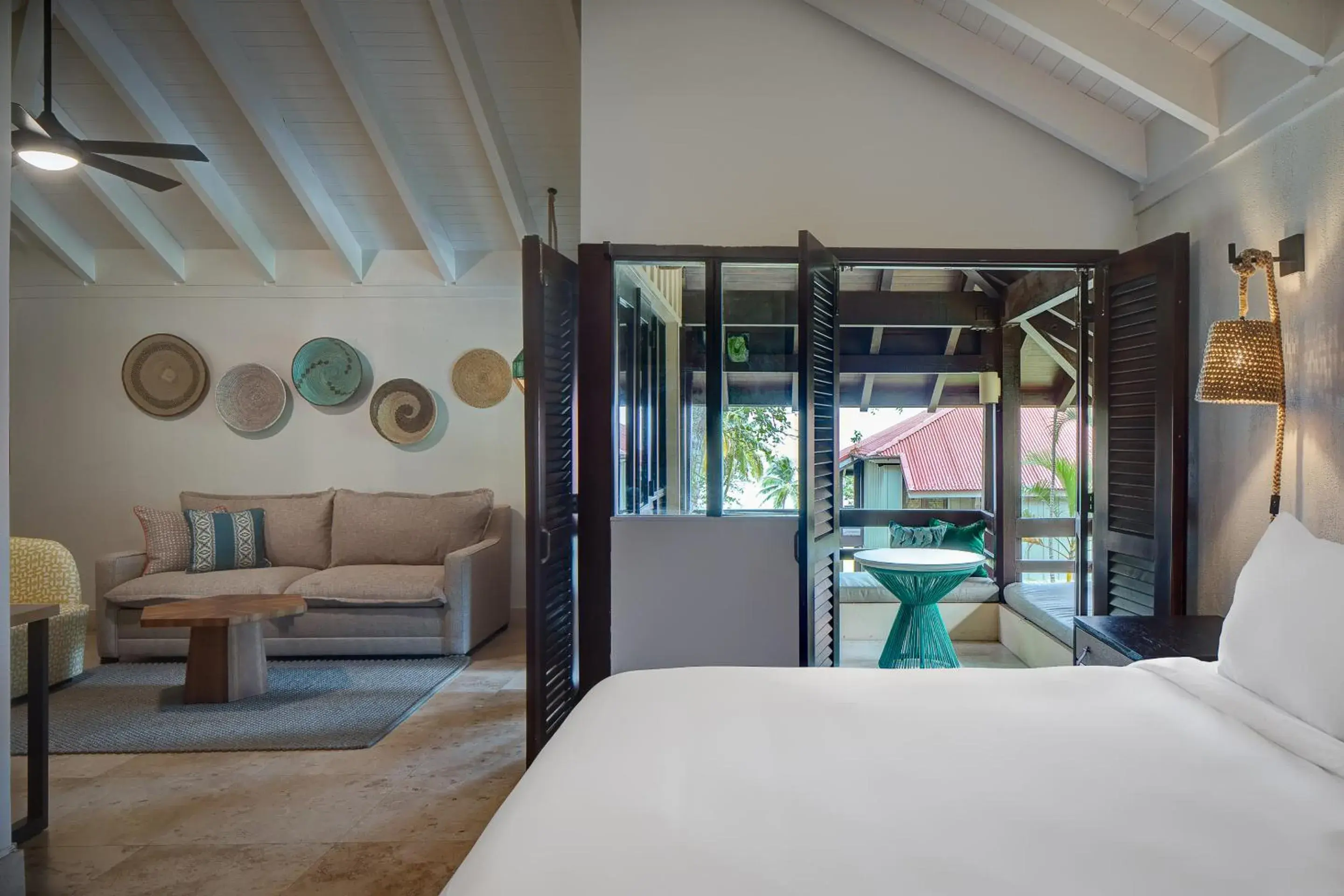 Junior Suite with Two Double Beds with Sofa Bed and Kitchenette in Carambola Beach Resort St. Croix, US Virgin Islands Junior Suite with Two Double Beds with Sofa Bed and Kitchenette in Carambola Beach Resort St. Croix, US Virgin Islands