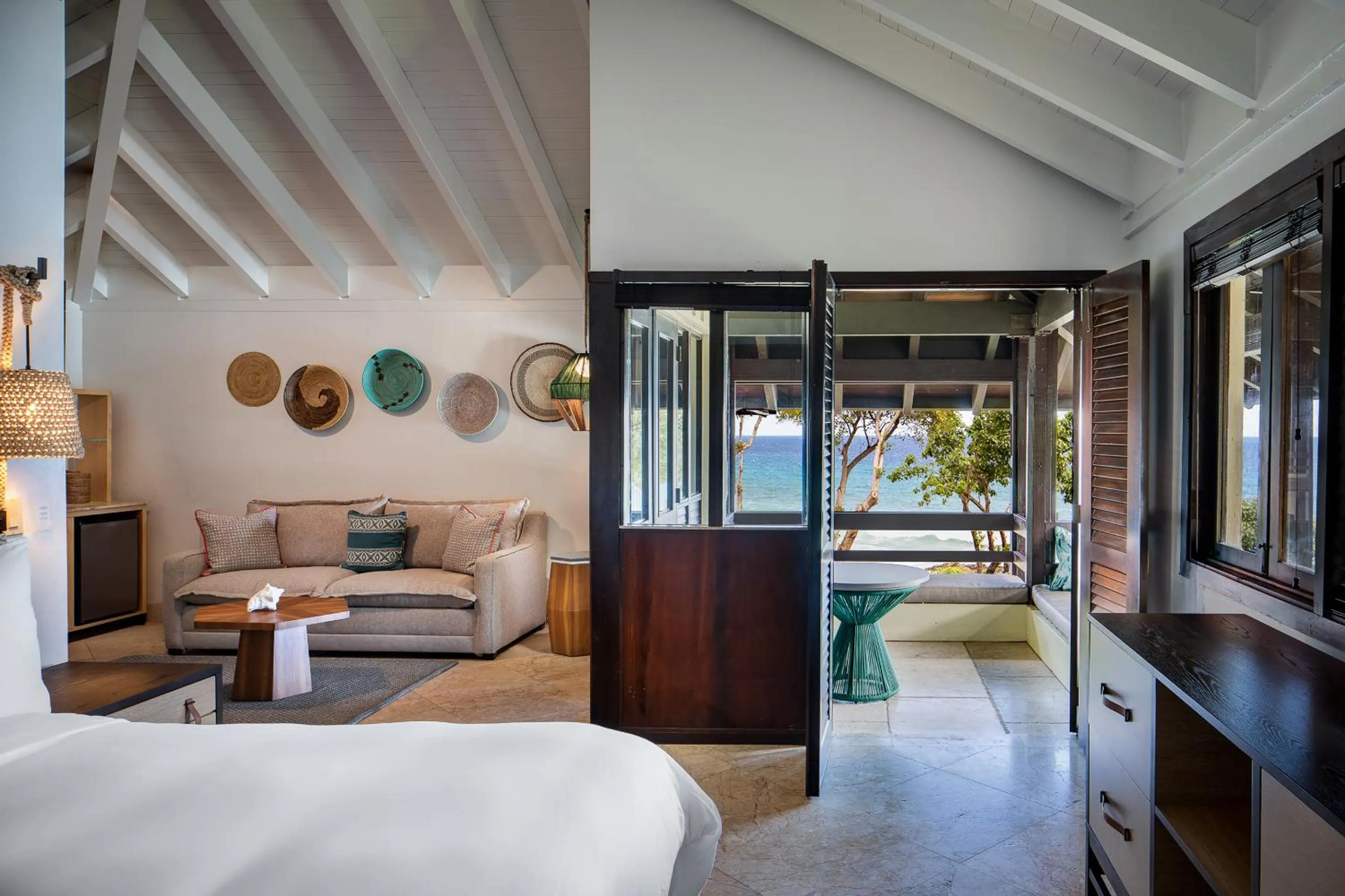 Bed in Carambola Beach Resort St. Croix, US Virgin Islands