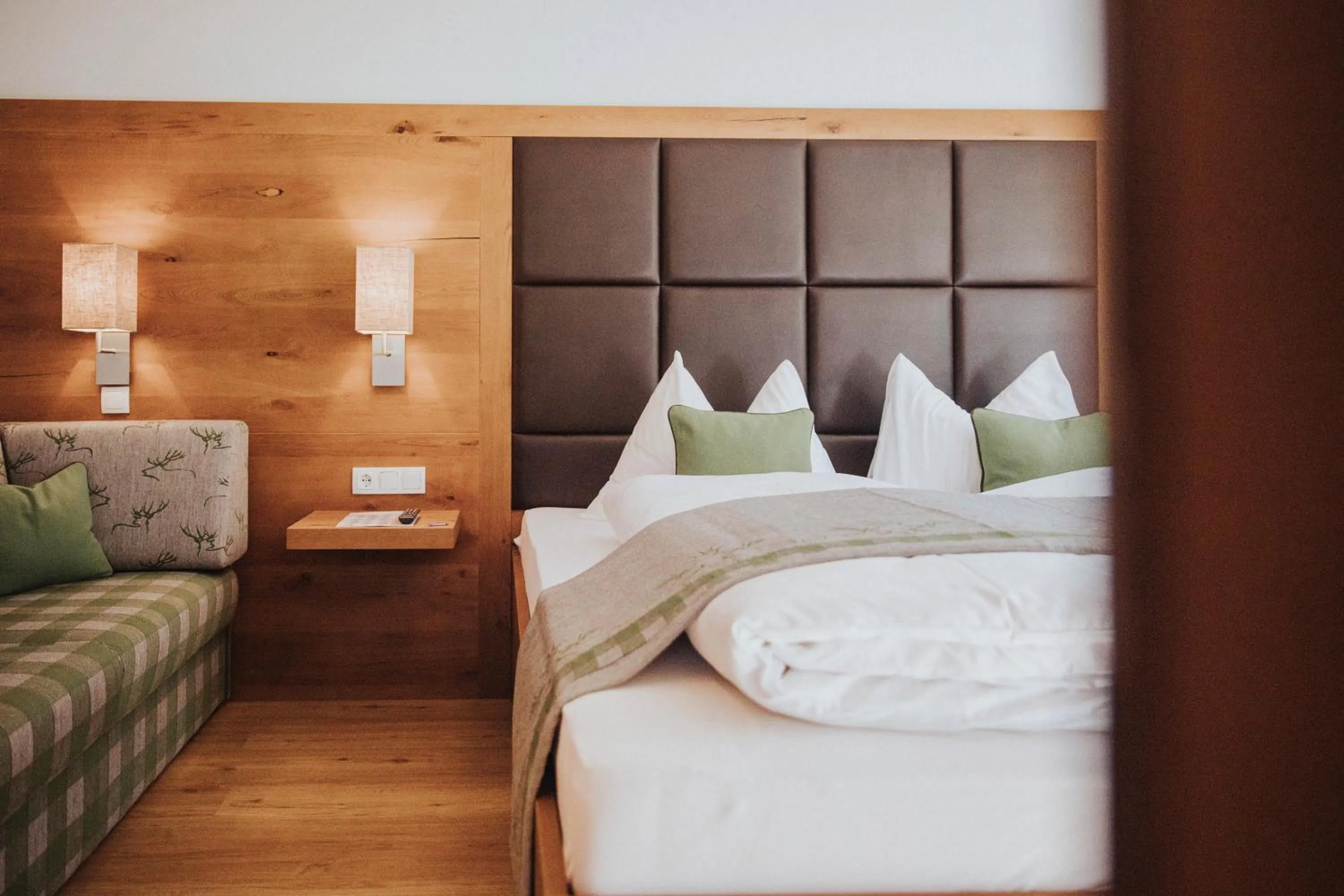 Bed in Appartements Wieshof