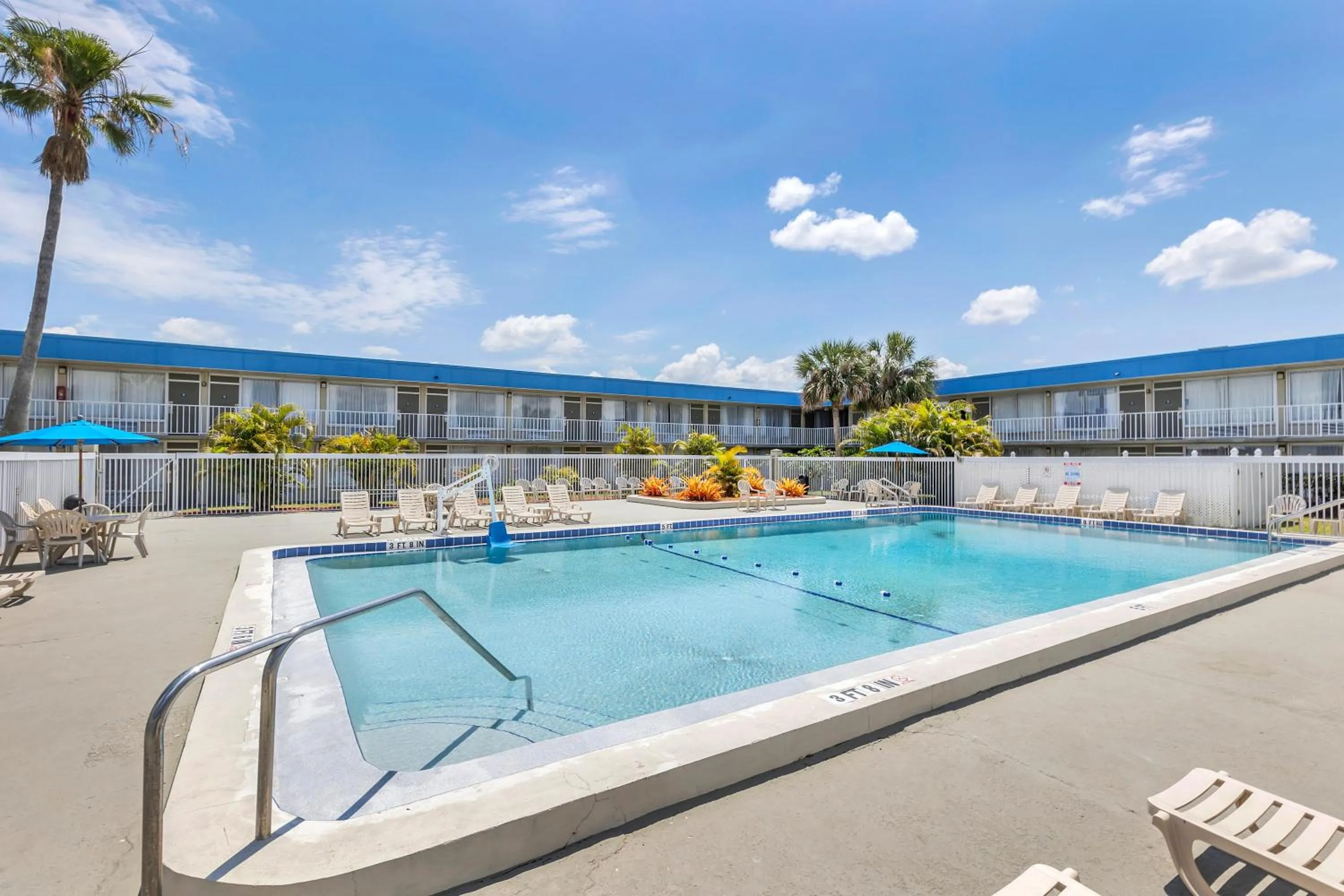 Swimming pool in Days Inn by Wyndham Titusville Kennedy Space Center