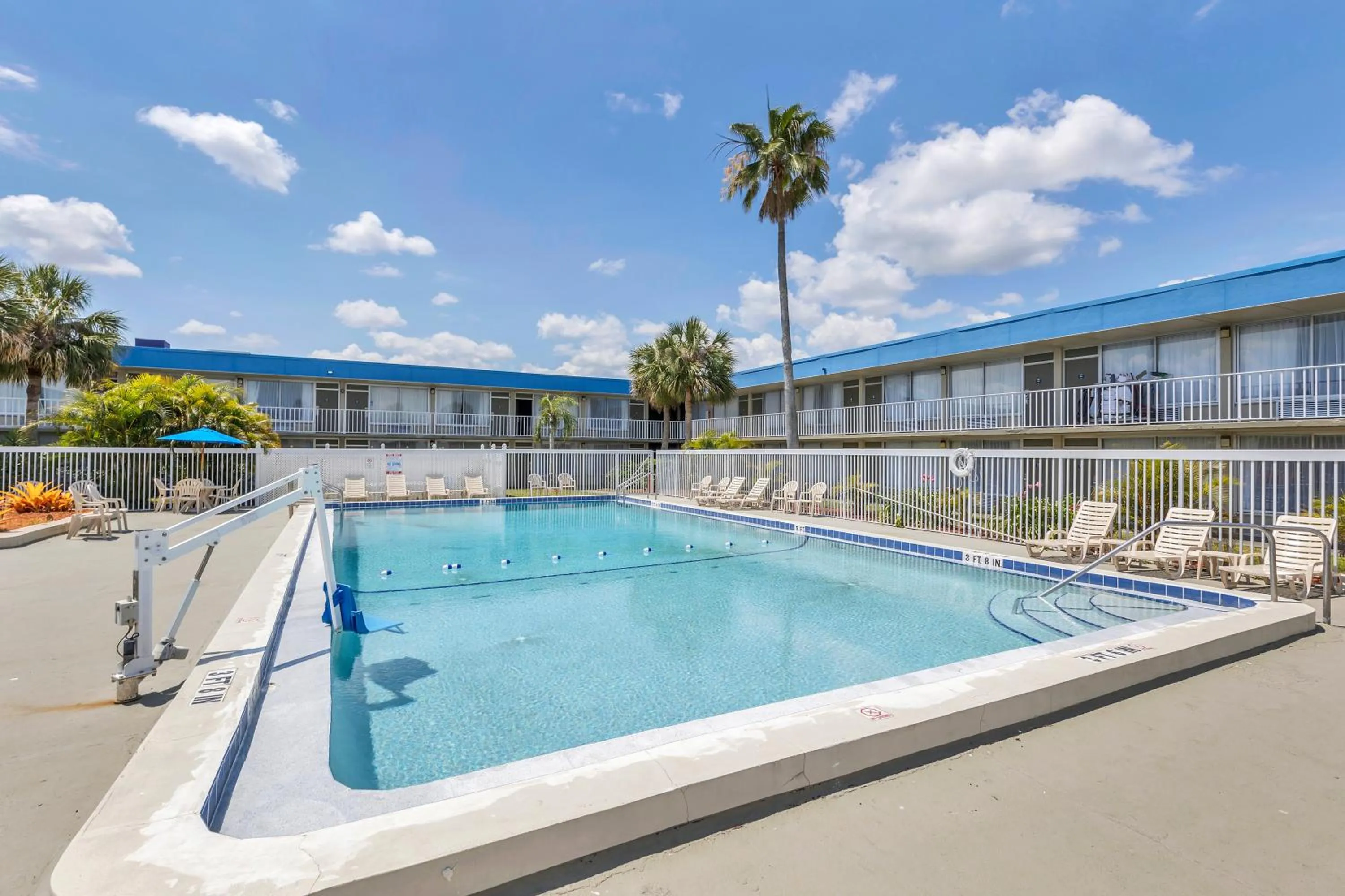 Swimming pool in Days Inn by Wyndham Titusville Kennedy Space Center