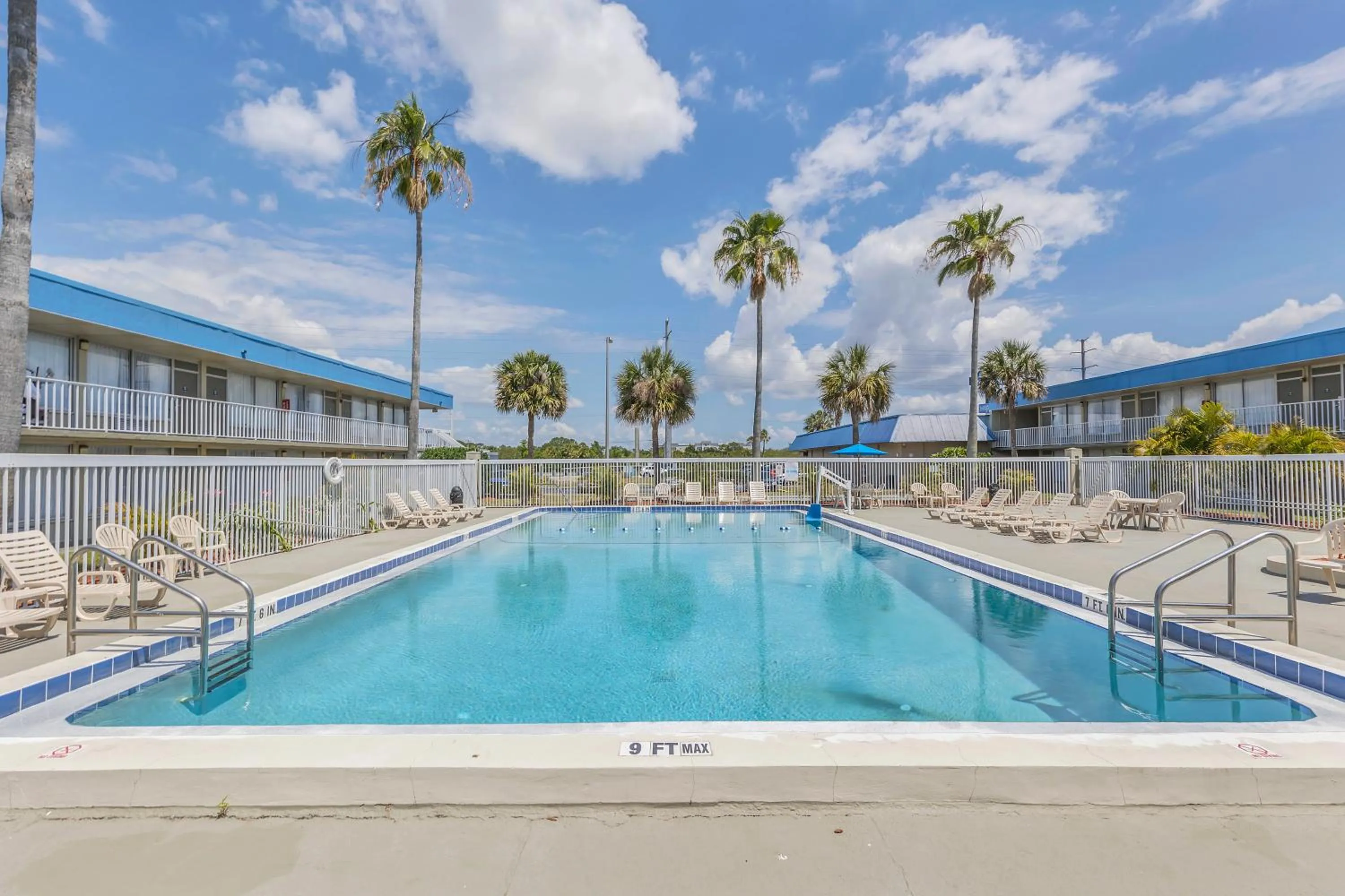 Swimming pool in Days Inn by Wyndham Titusville Kennedy Space Center