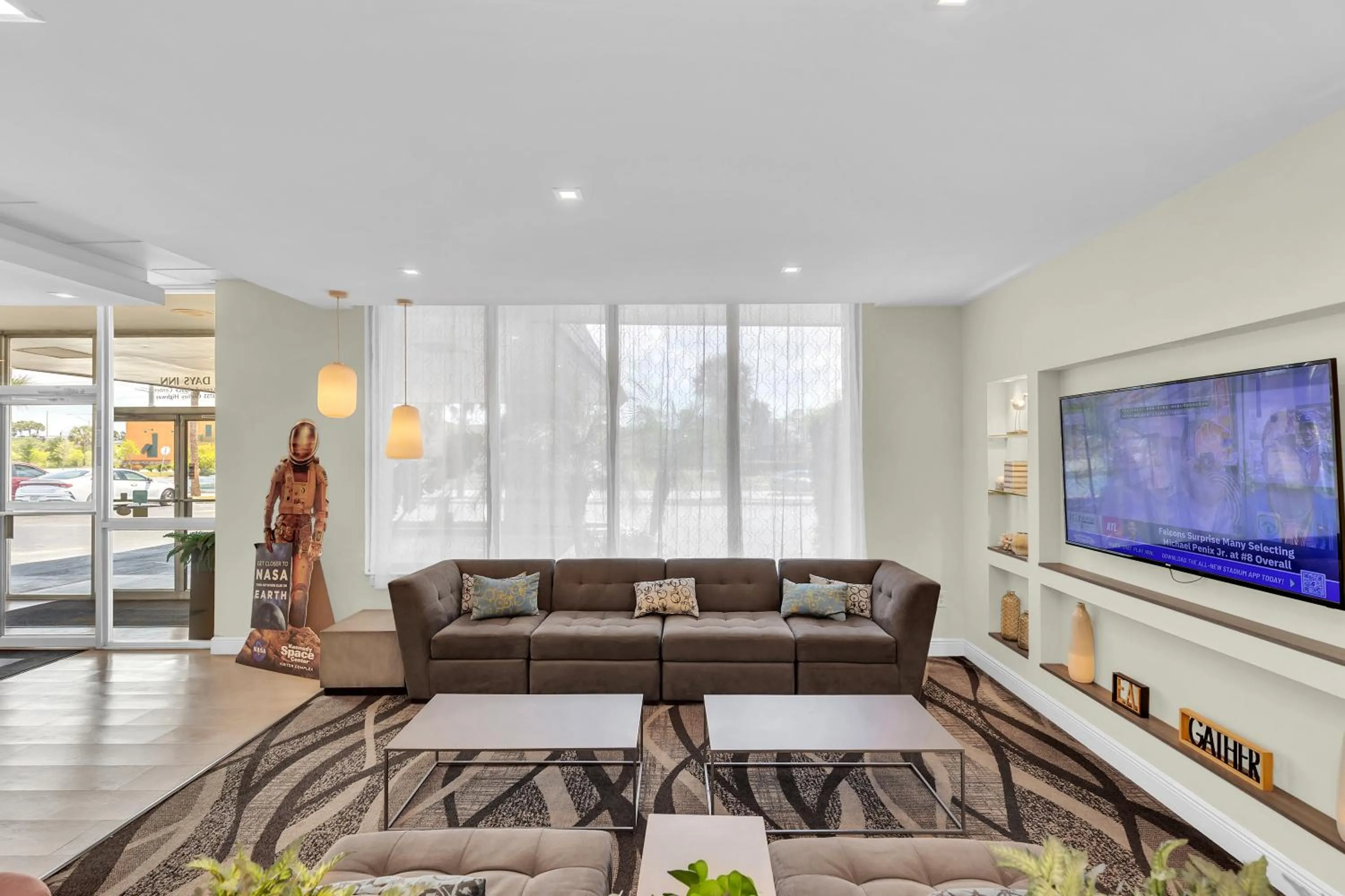 Lobby or reception in Days Inn by Wyndham Titusville Kennedy Space Center