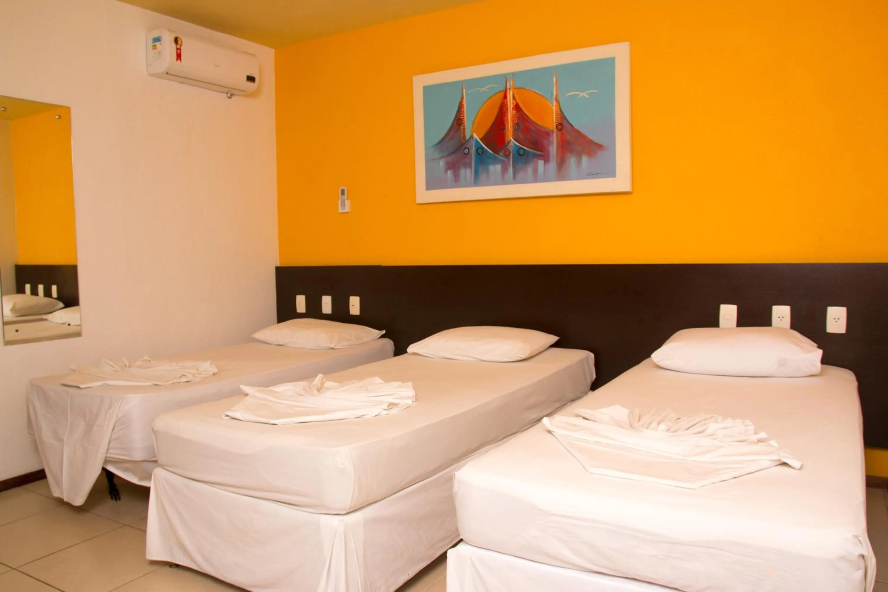 Bedroom, Bed in Saint Patrick Praia Hotel