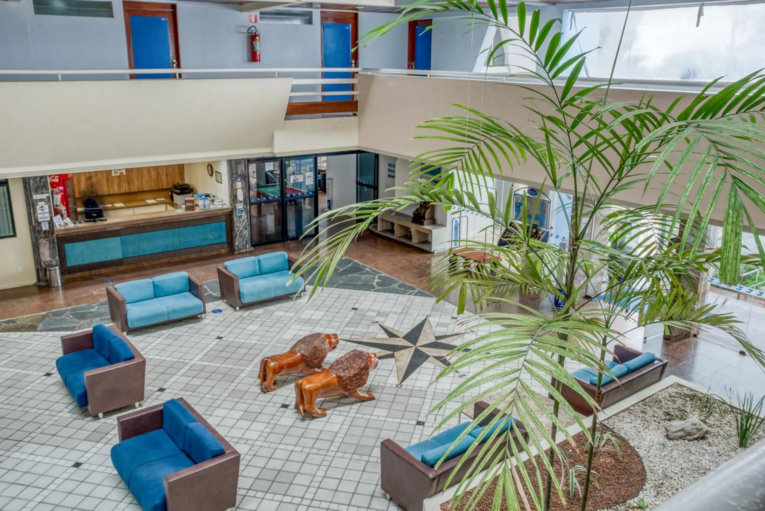 Lobby or reception in Praia Hotel Enseada