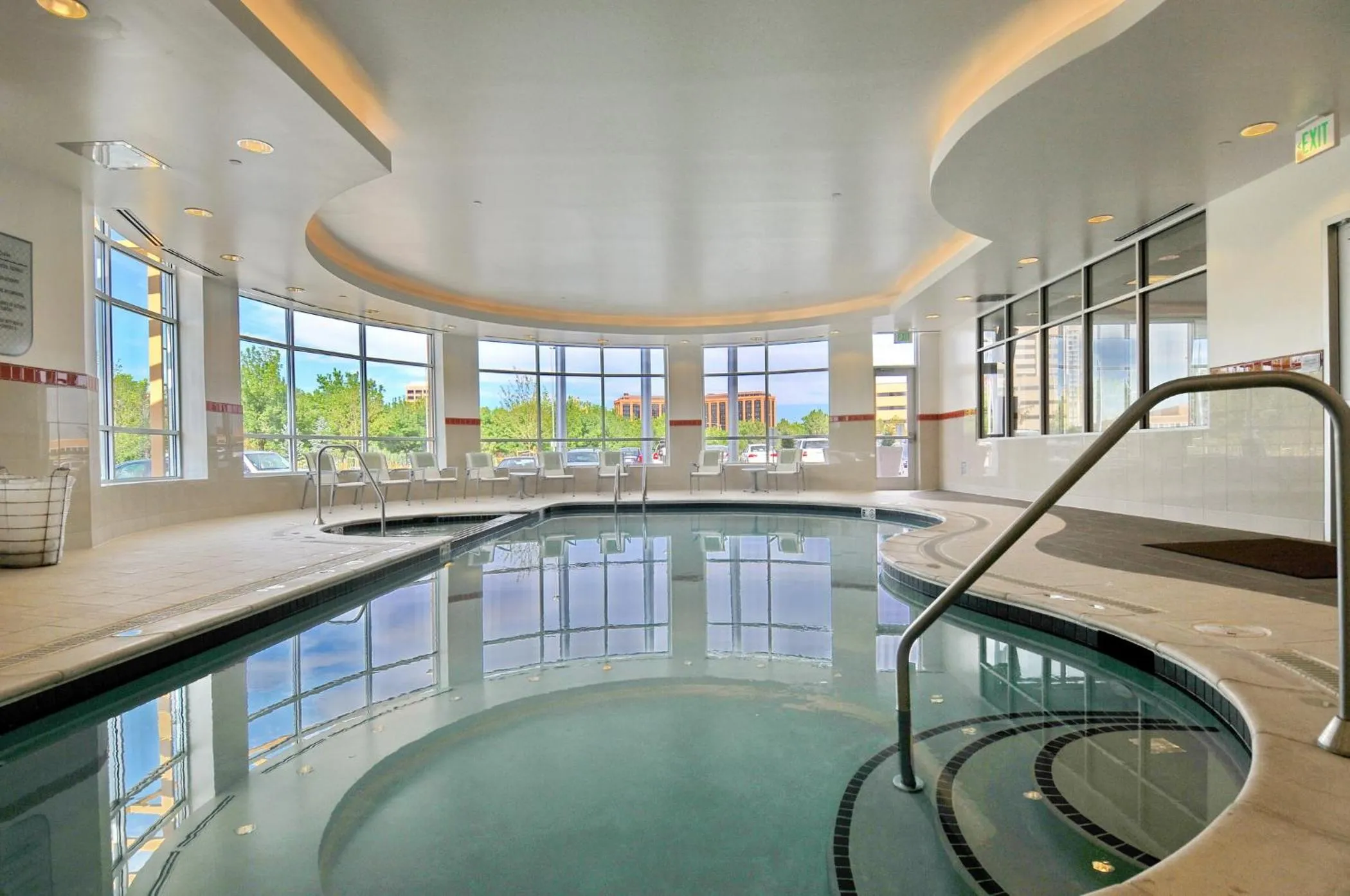 Pool view in Hilton Garden Inn Denver/Cherry Creek