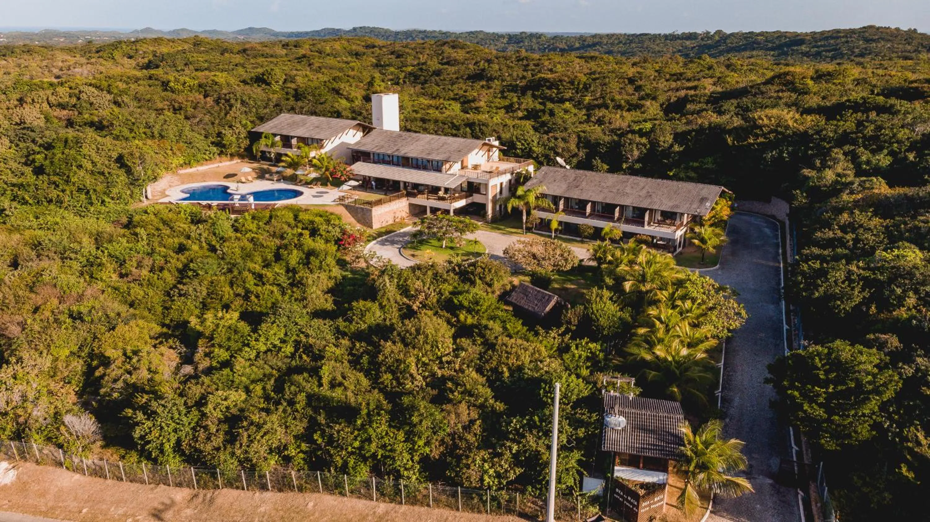 Bird's eye view in Oka Da Mata