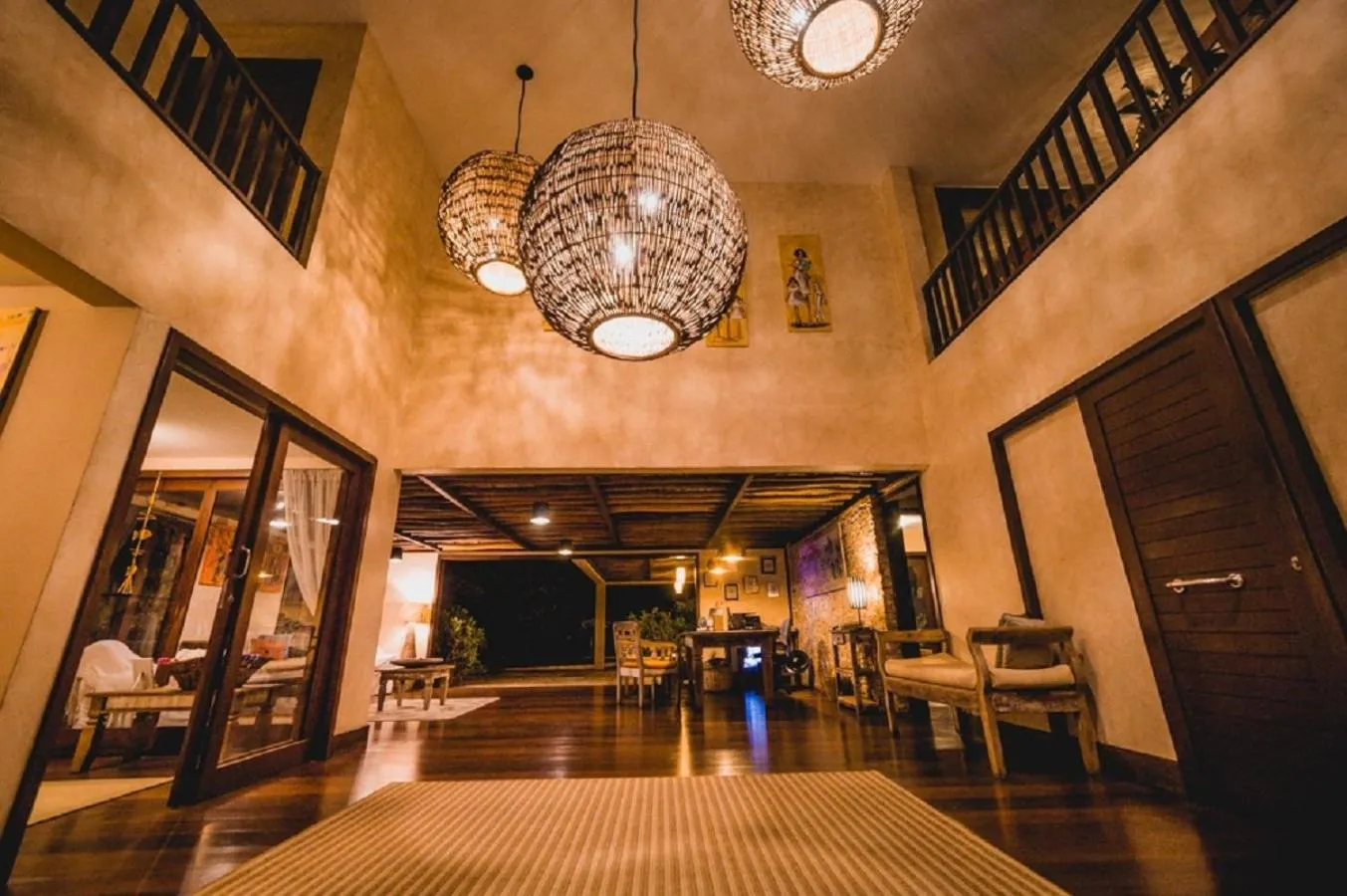 Lobby or reception in Oka Da Mata