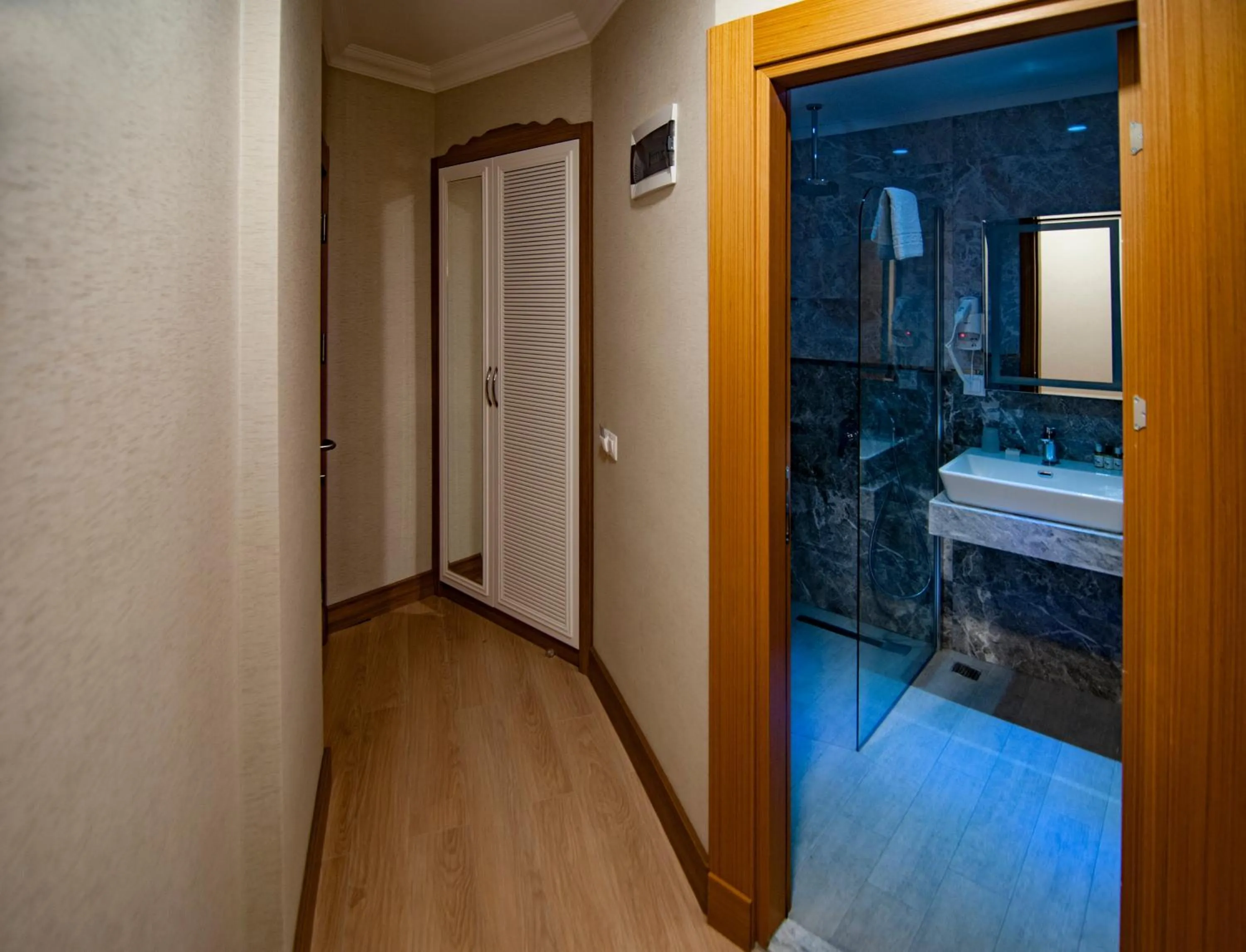 Bed in Exelans Hotel