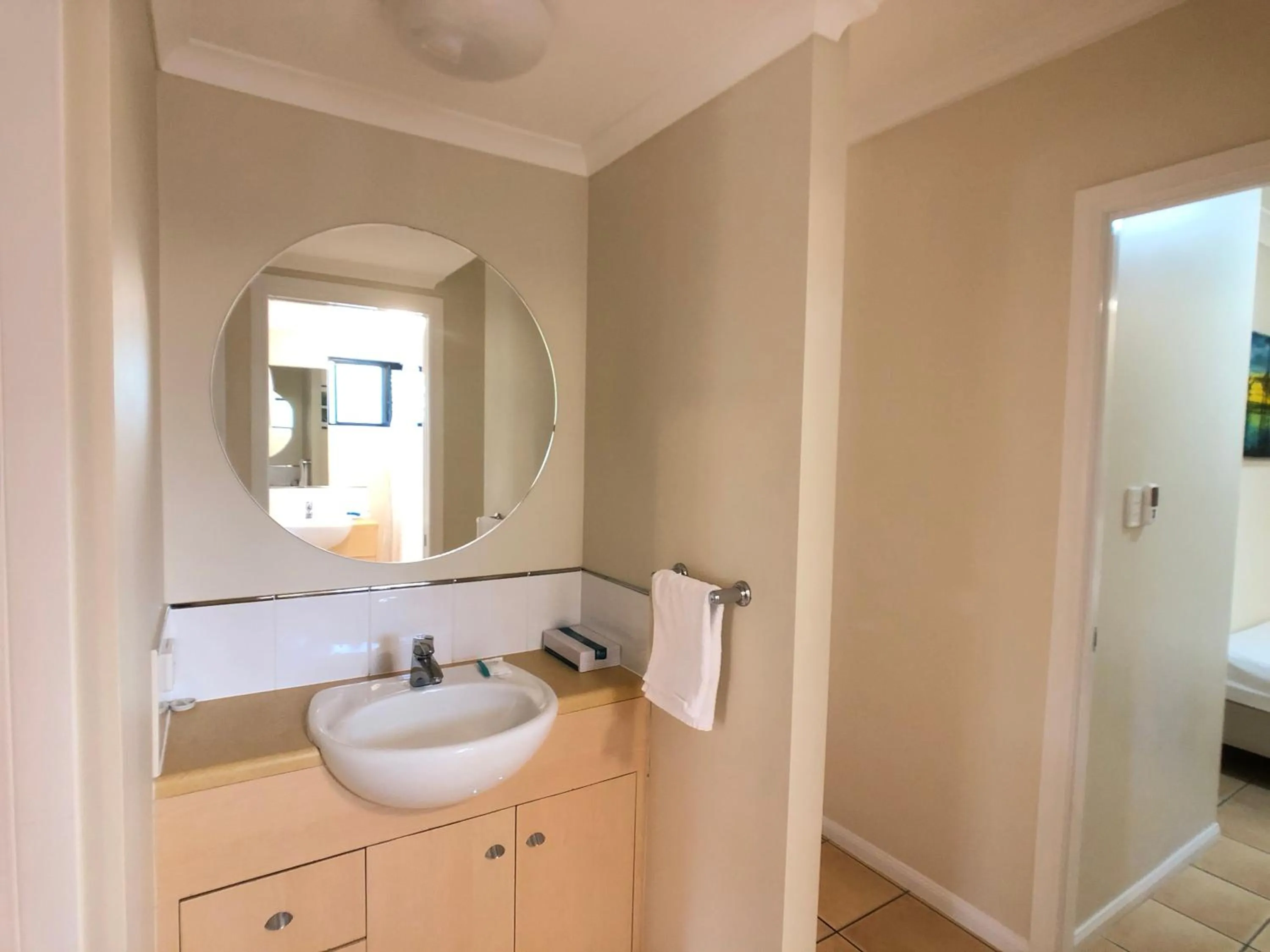 Bathroom in City Plaza Apartments