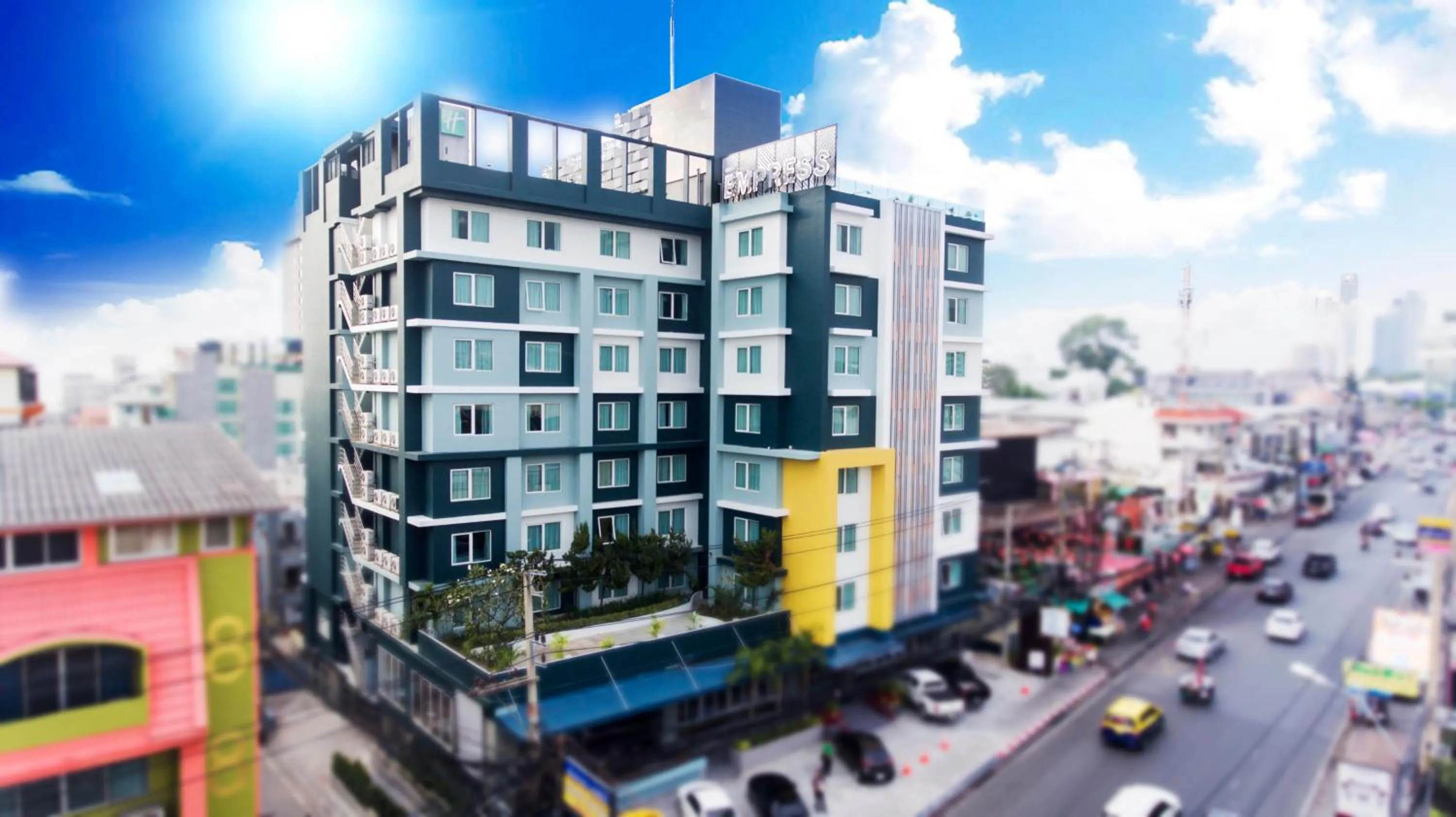 Property building in Empress Pattaya Hotel