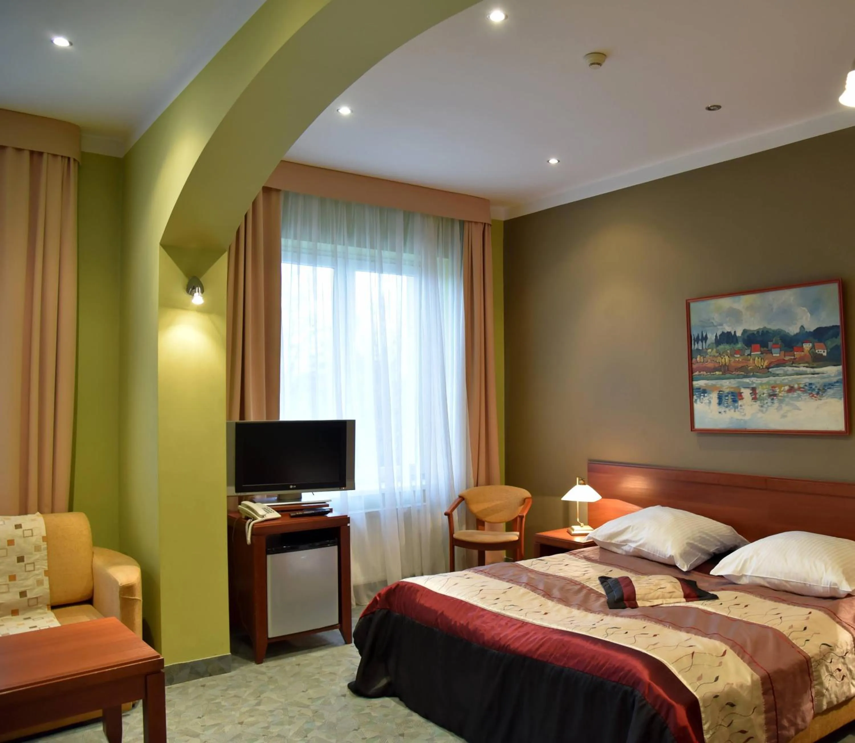Photo of the whole room, Bed in Kompleks Hotelowy Logos