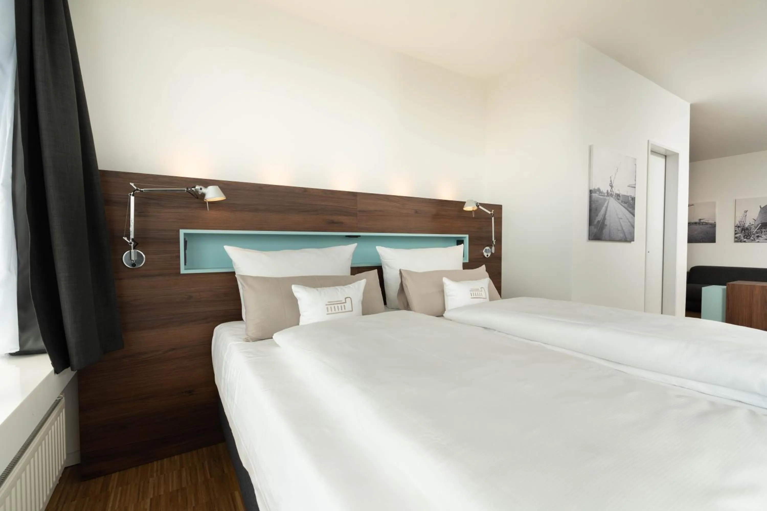 Bed in Hotel Alte Werft