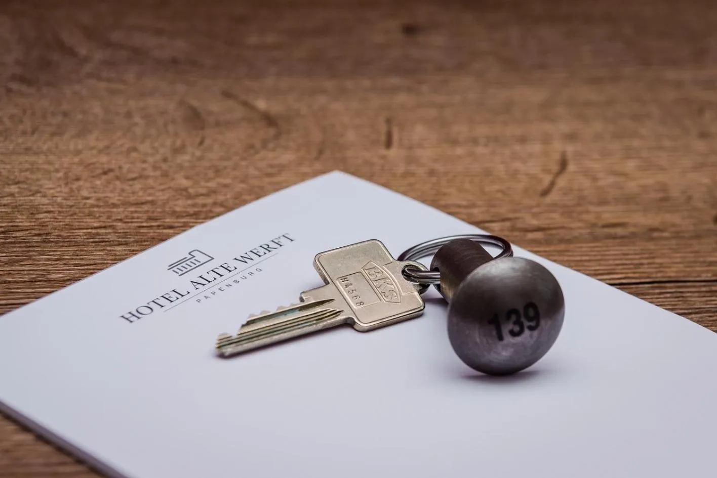 Lobby or reception in Hotel Alte Werft