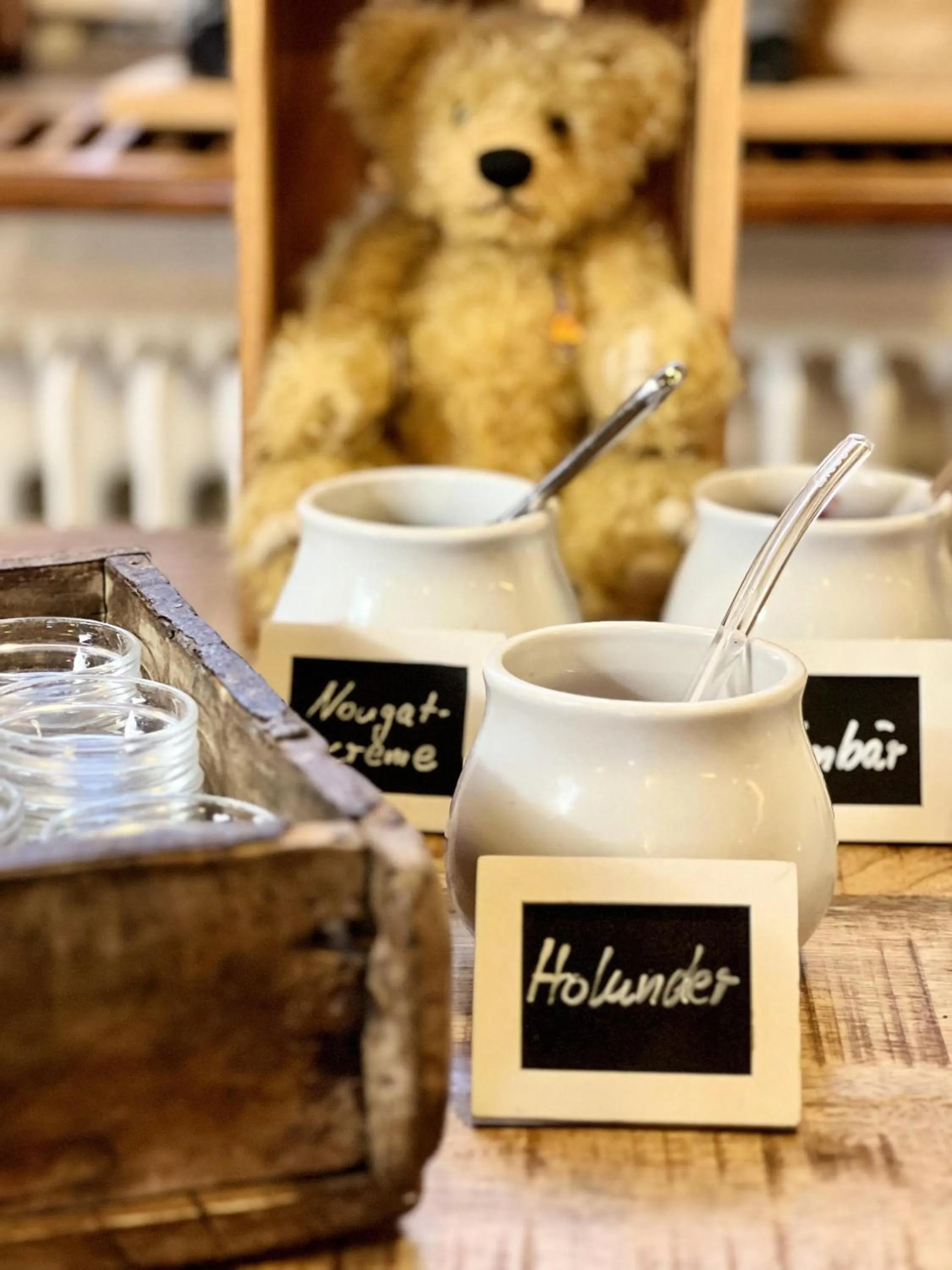 Buffet breakfast in Teddybärenhotel