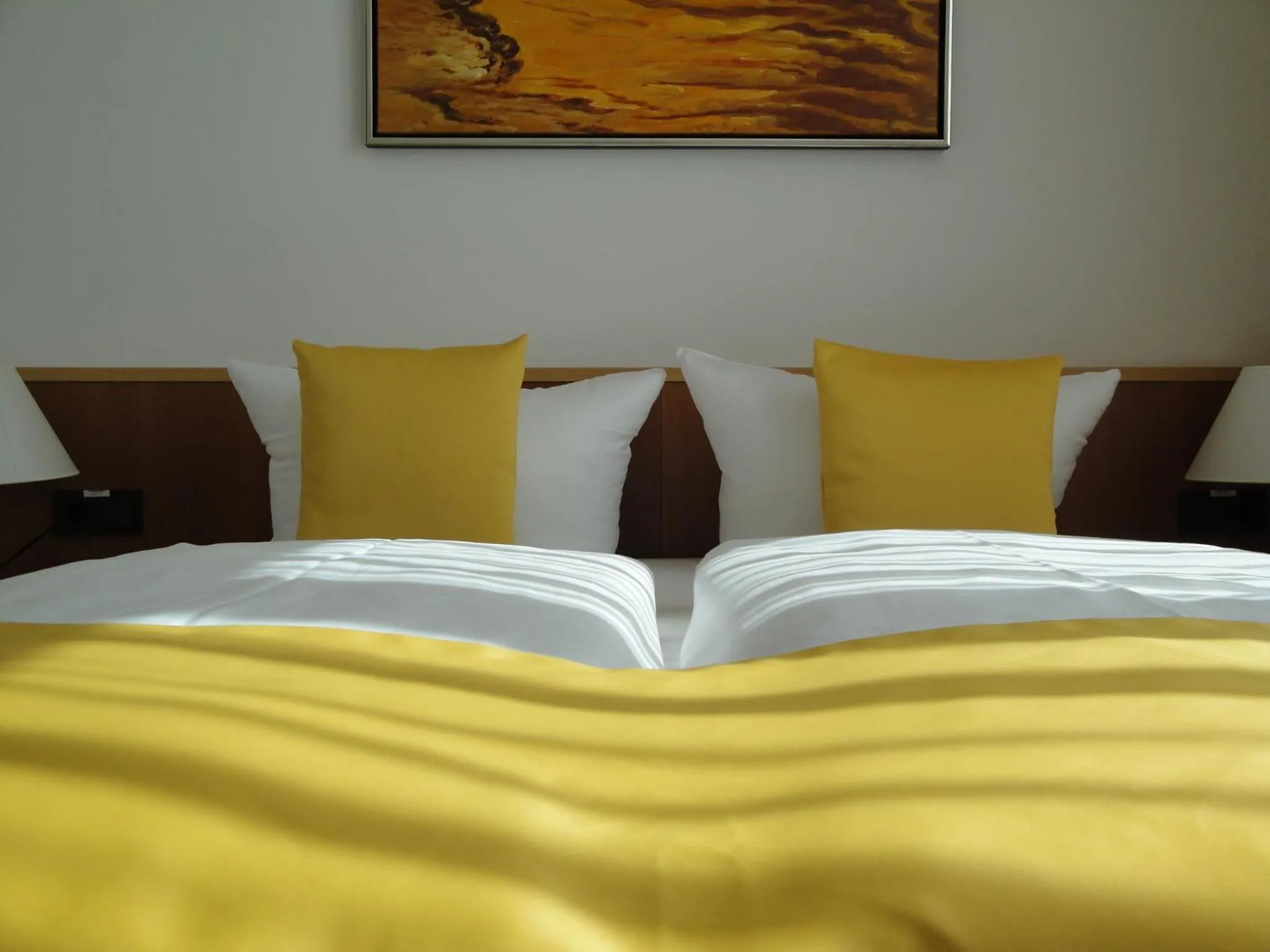 Photo of the whole room, Bed in Akademiehotel Dresden