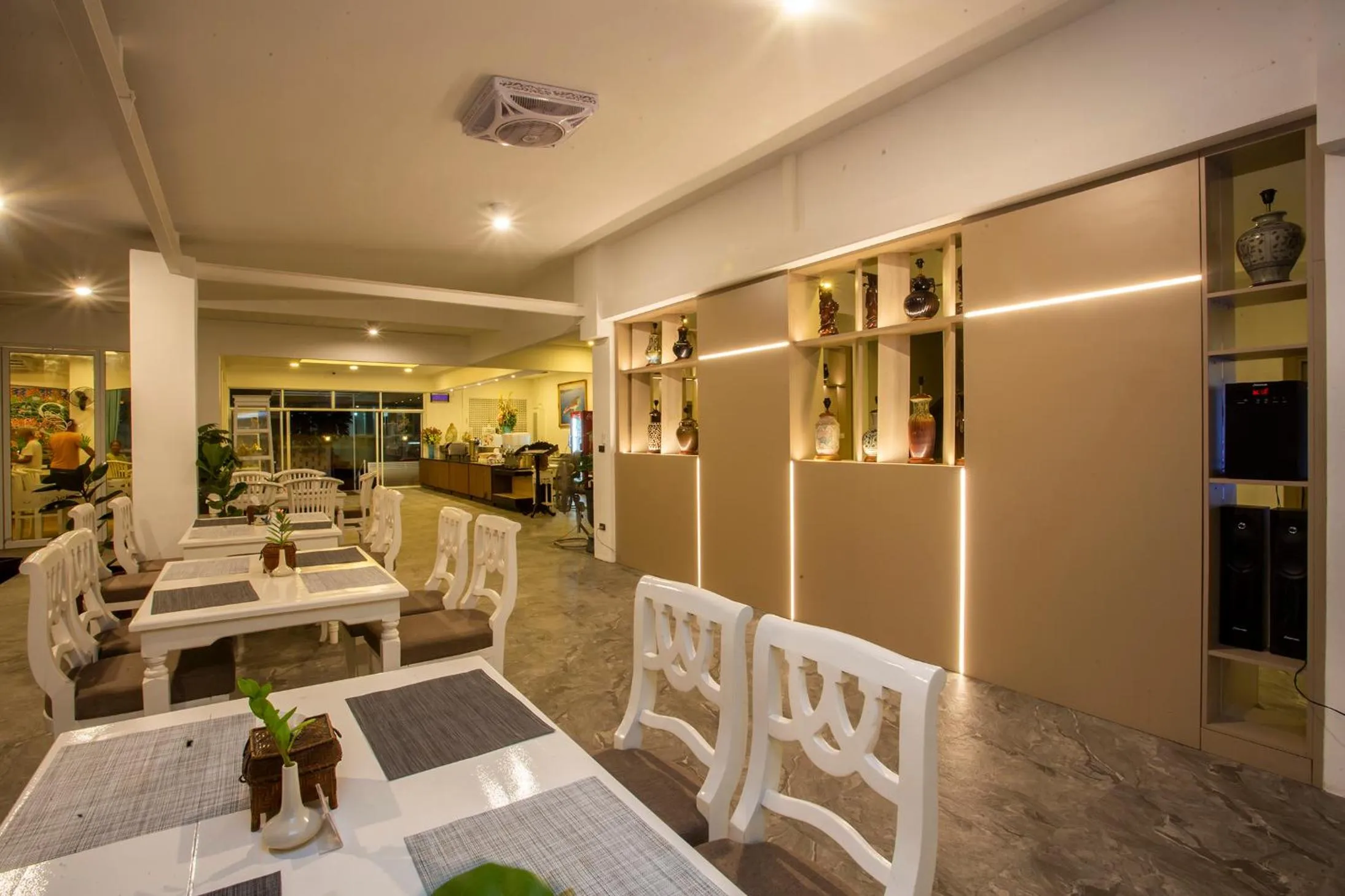 Seating area in Sabai Sabana