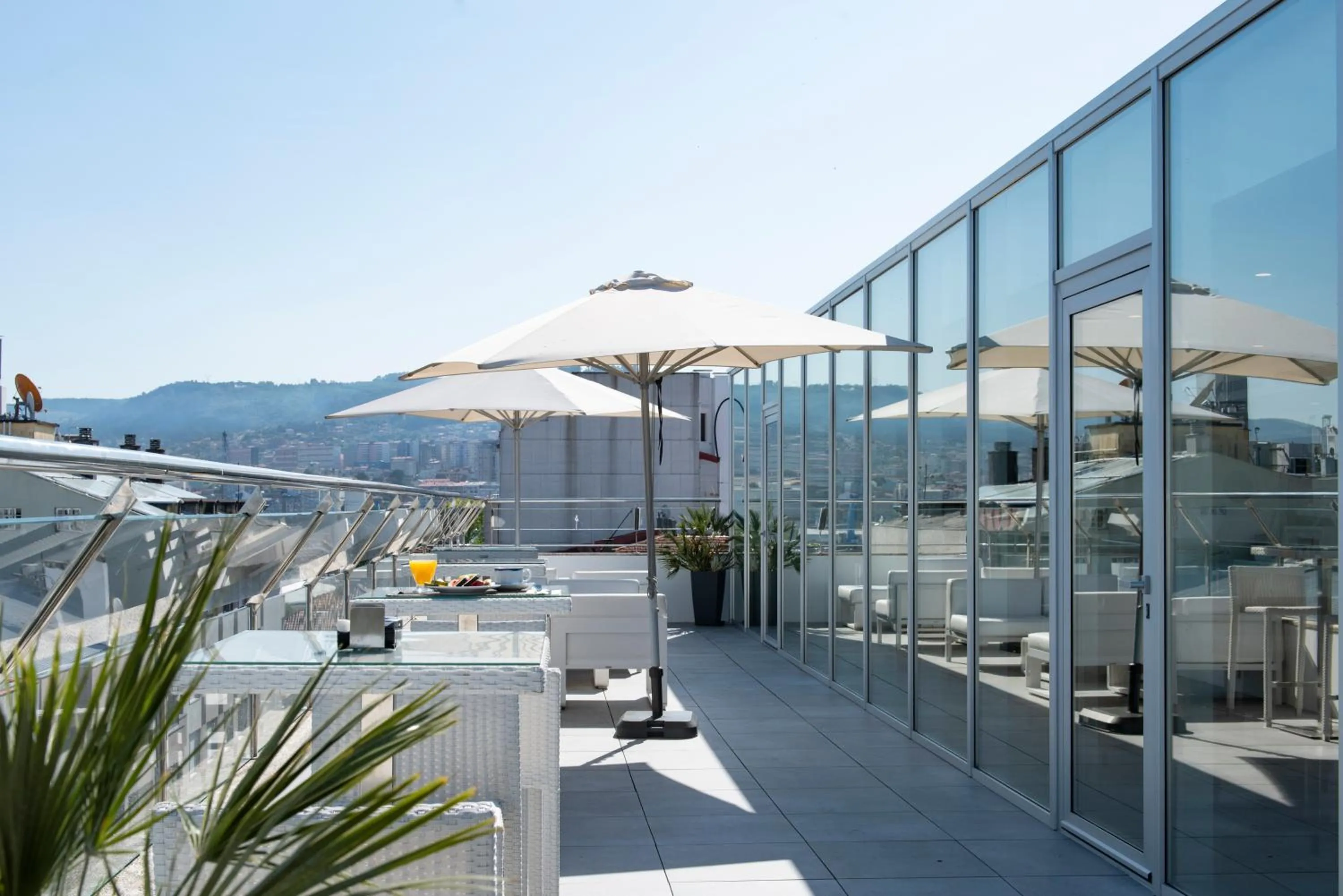 Balcony/Terrace in Hotel Maroa Vigo