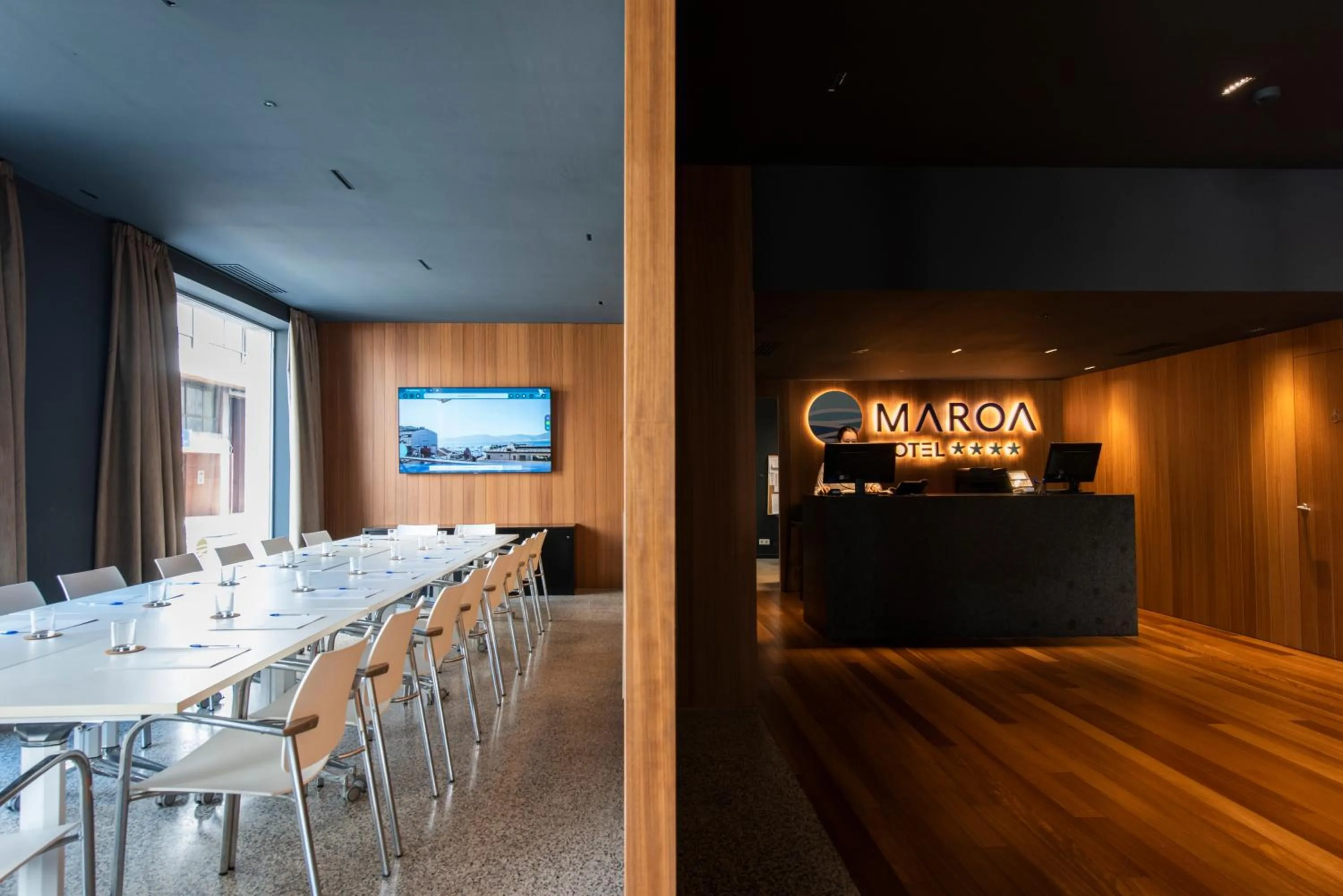 Meeting/conference room in Hotel Maroa Vigo