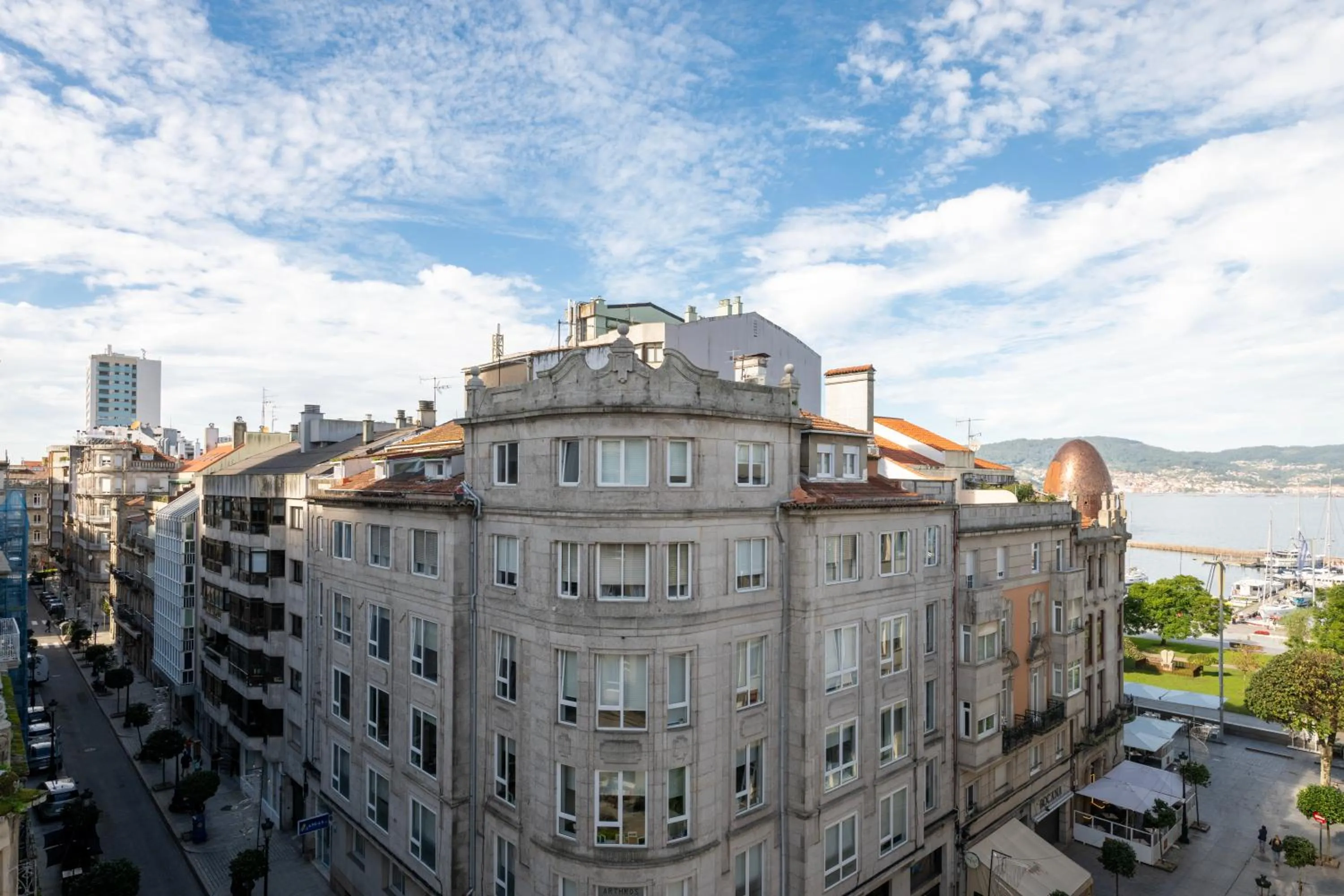 Sea view in Hotel Maroa Vigo