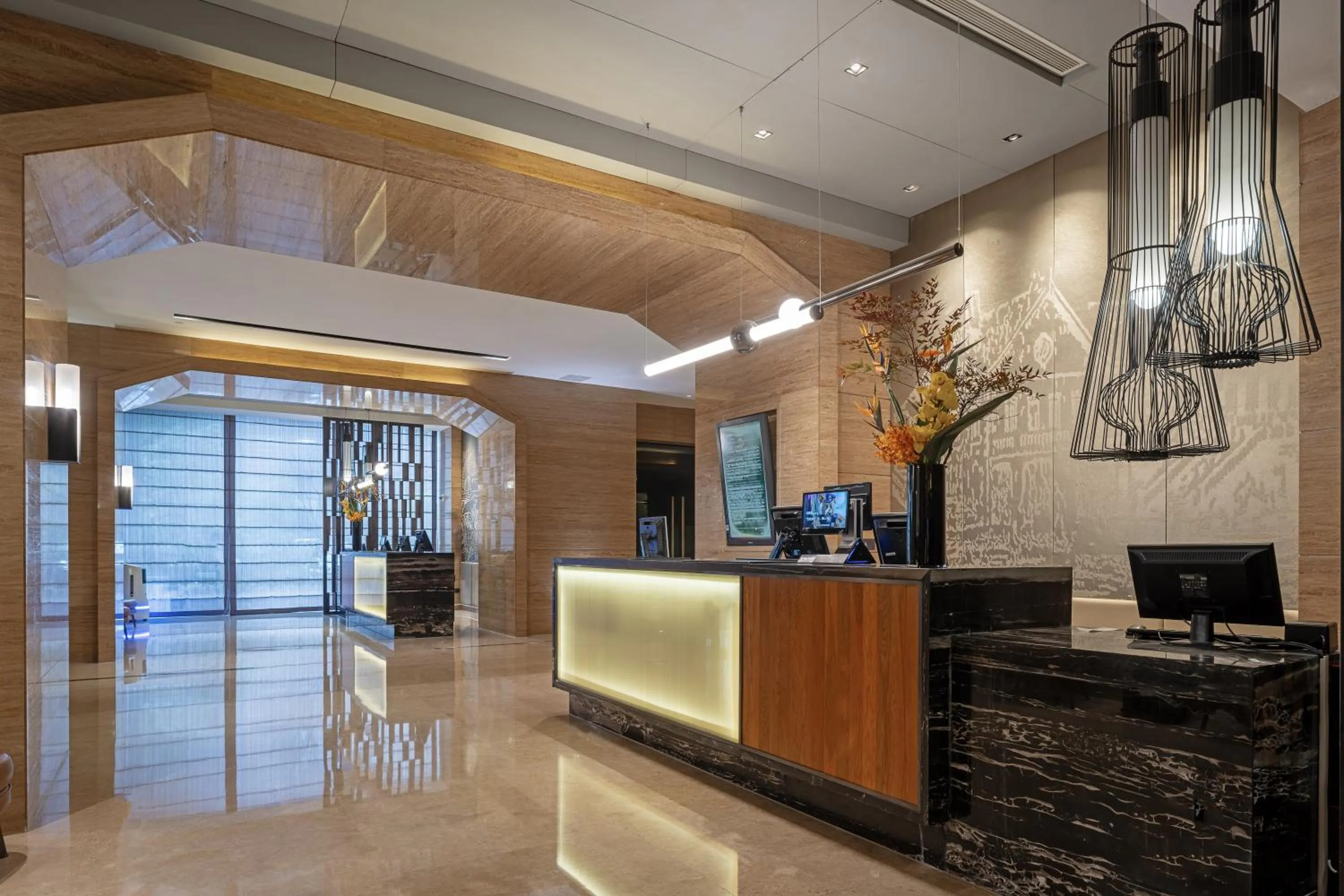 Lobby or reception in Pullman Shanghai Jing'an