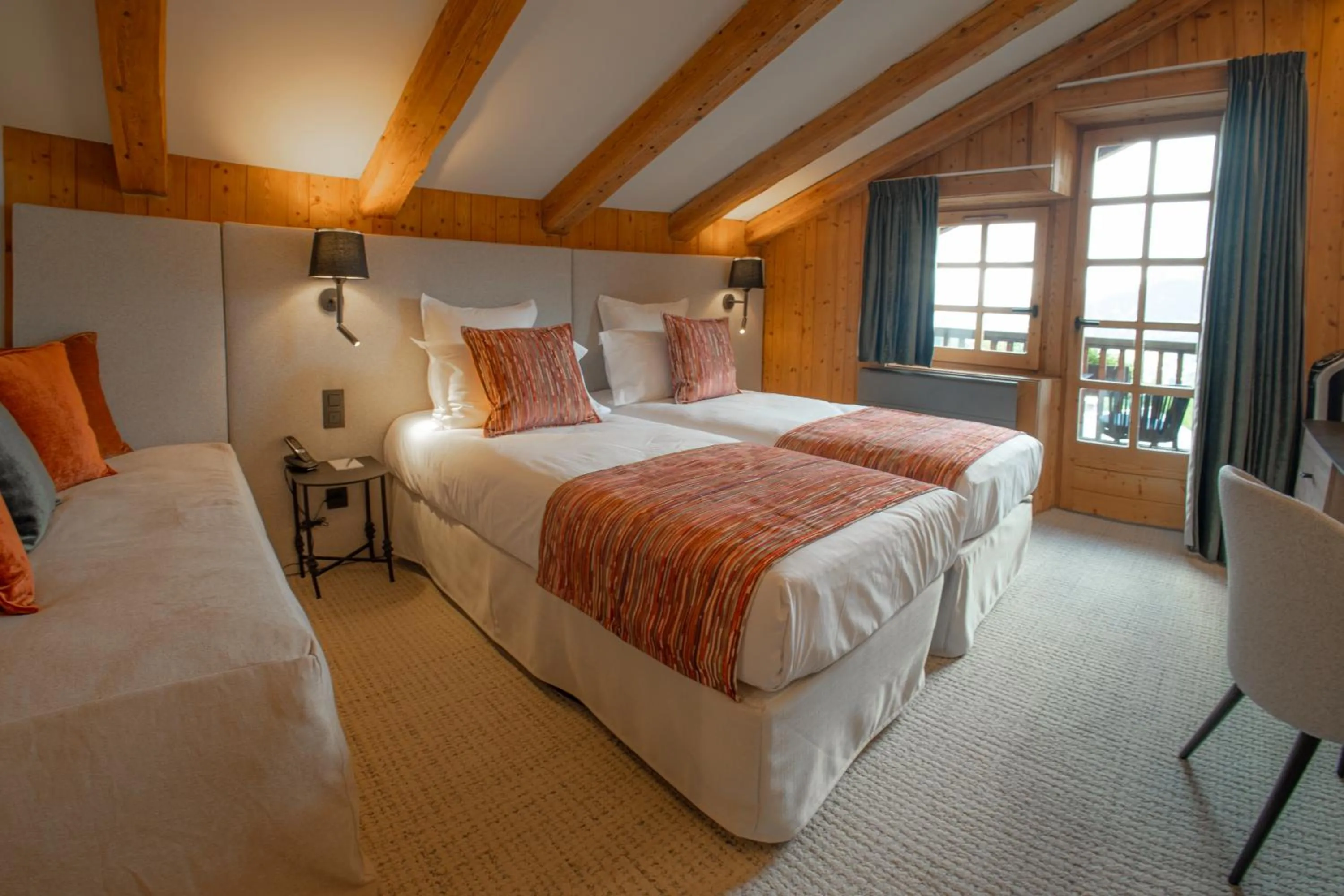 Bed in La Ferme du Golf