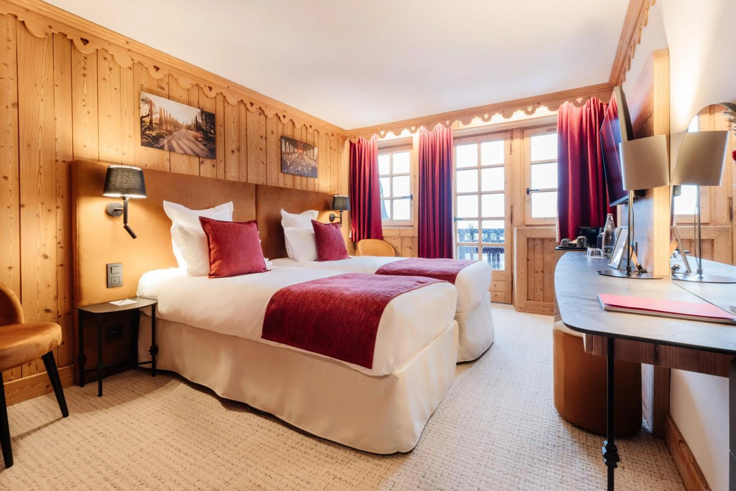 Bed in La Ferme du Golf