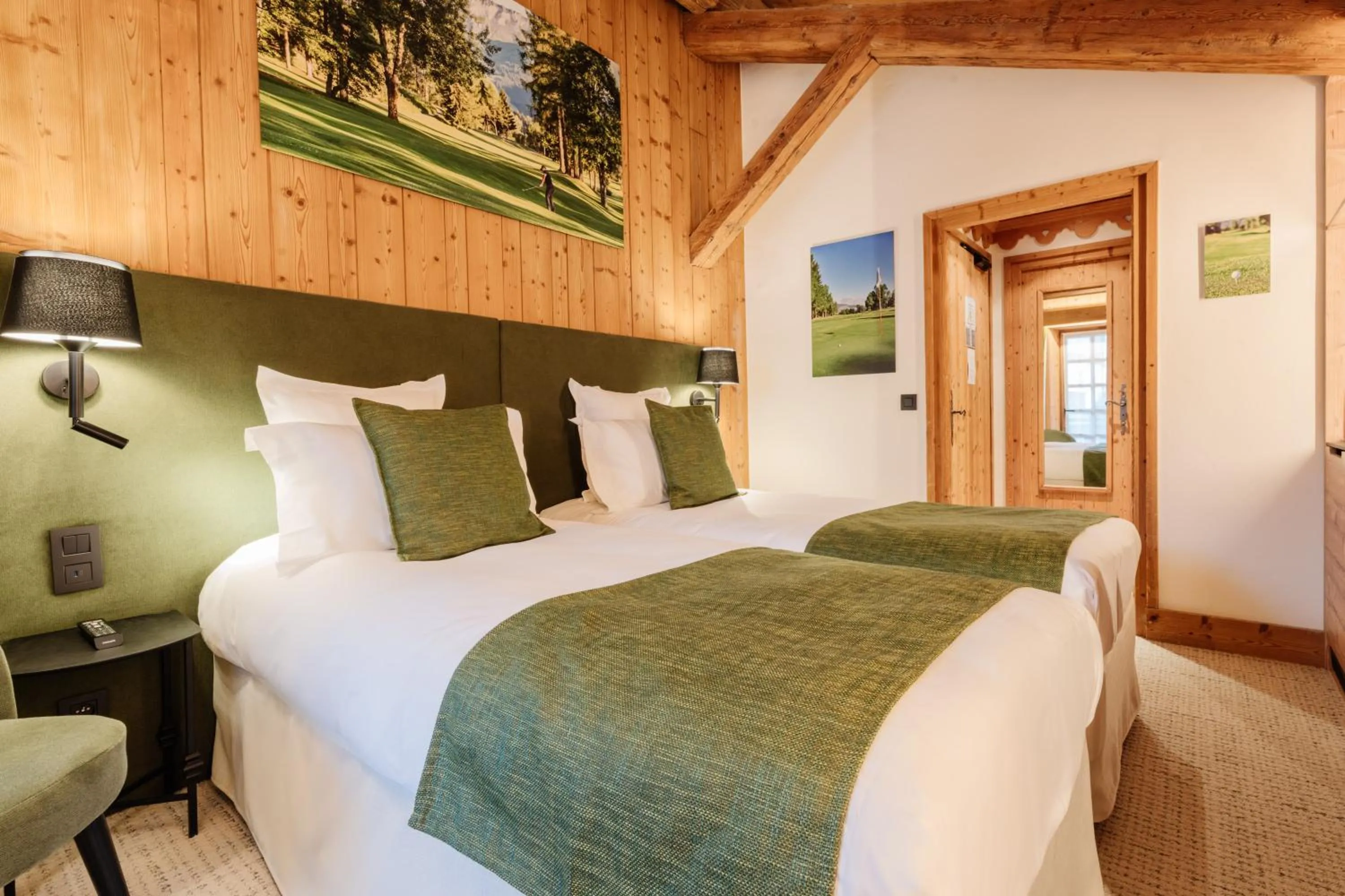 Bed in La Ferme du Golf